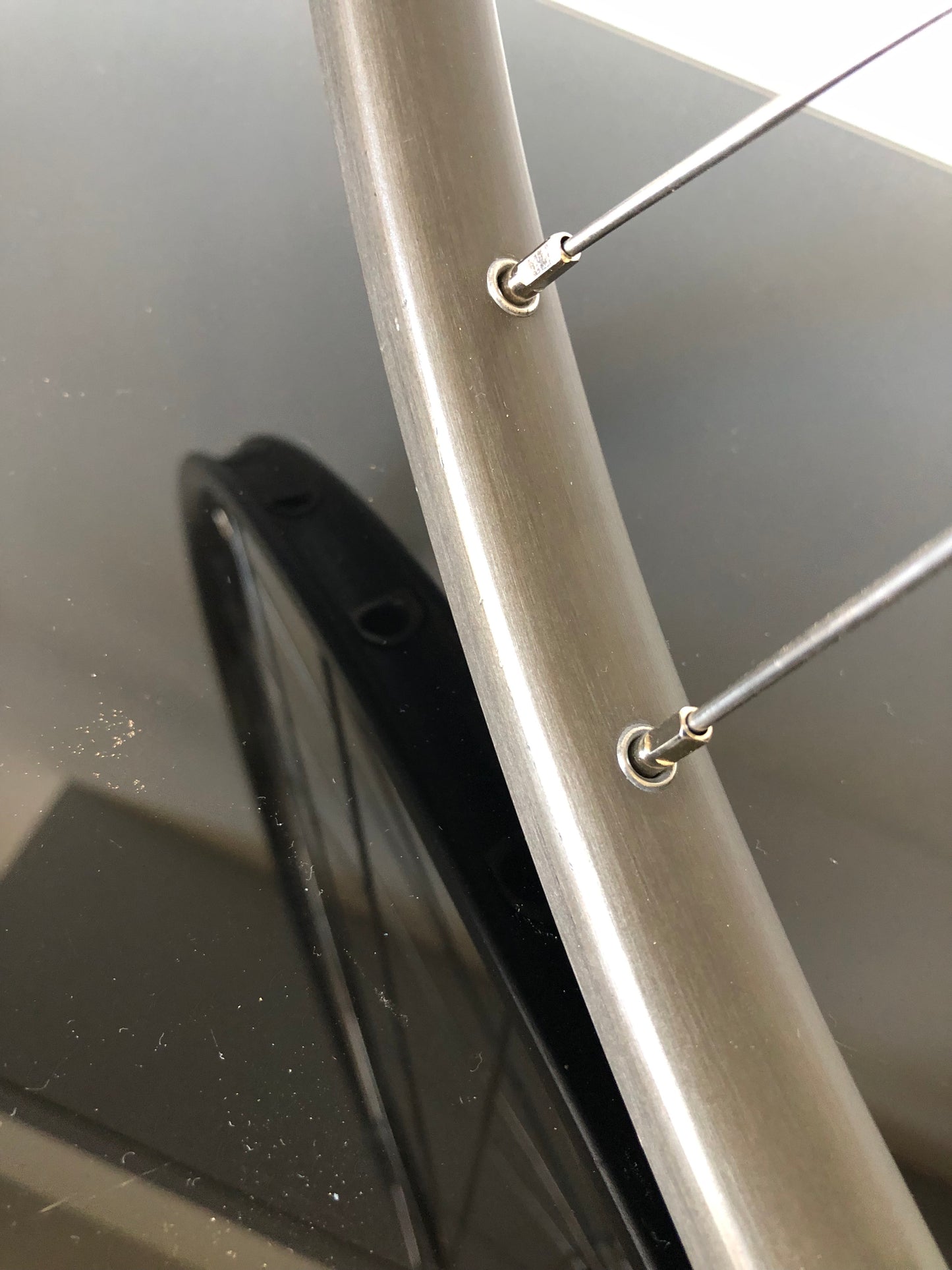 Ruote Campagnolo Record / Ambrosio Synthesis. 700c per tubolari.