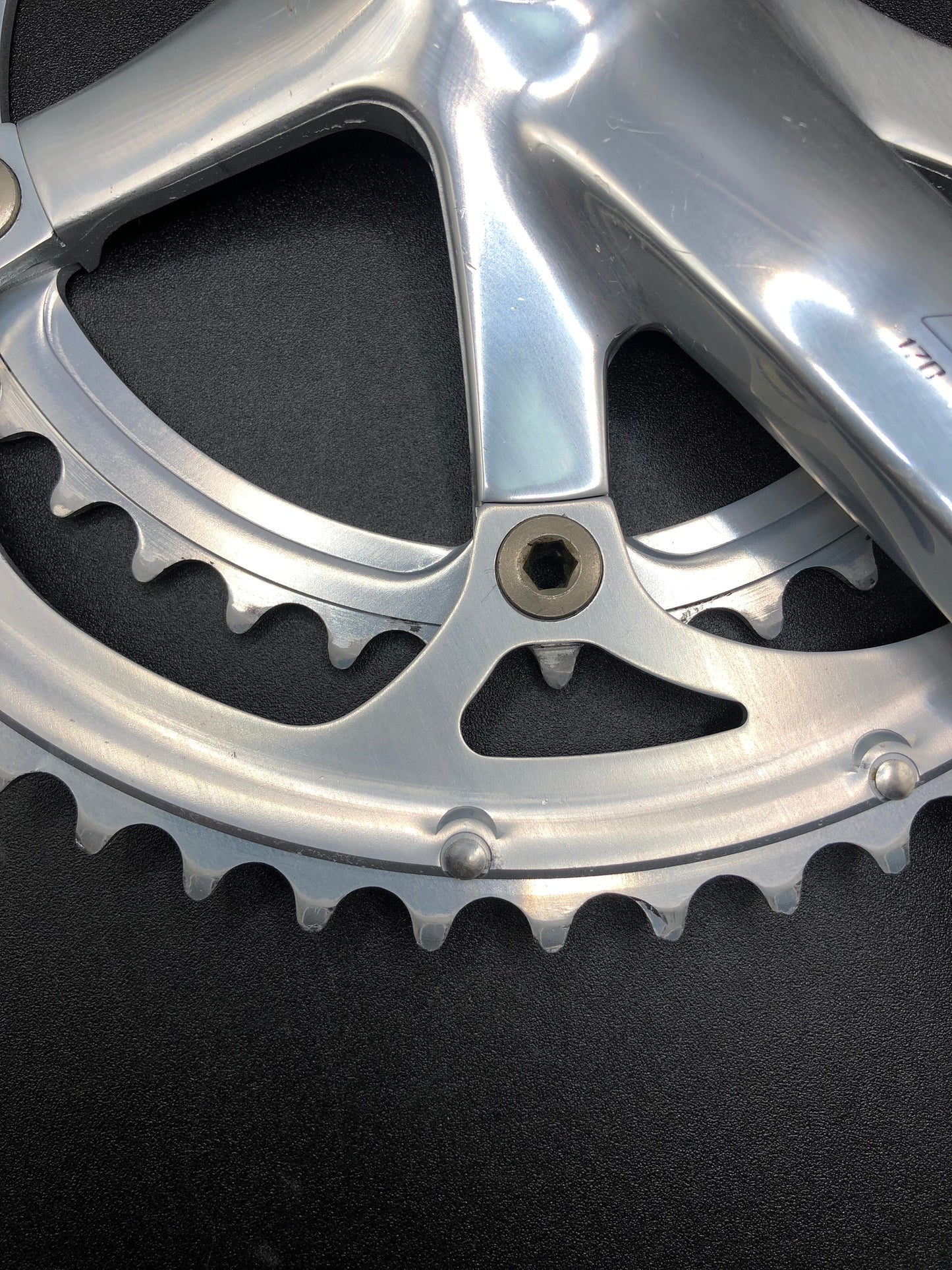 Guarnitura Campagnolo Veloce 53/39, 170mm. 9 speed.