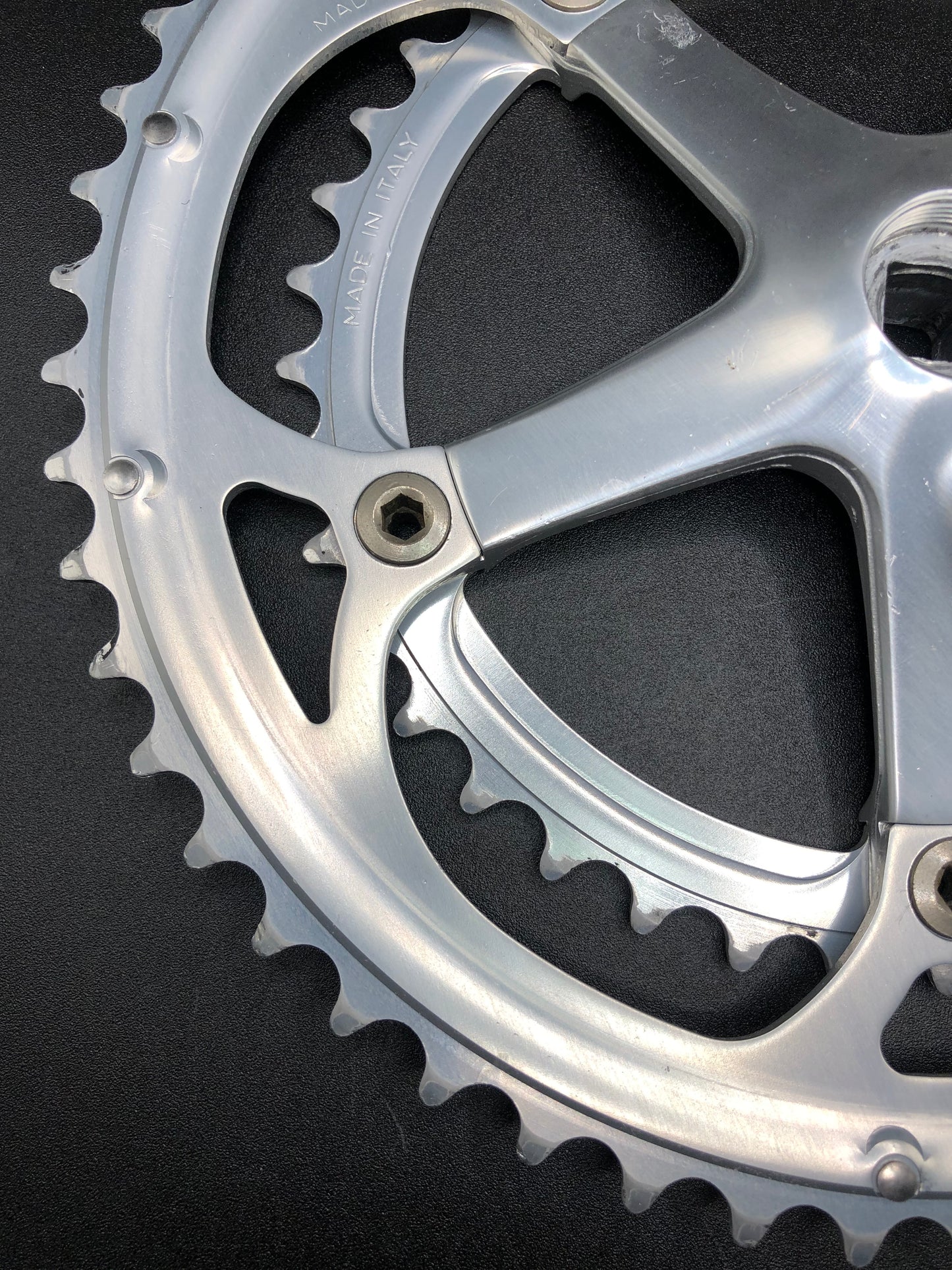 Guarnitura Campagnolo Veloce 53/39, 170mm. 9 speed.