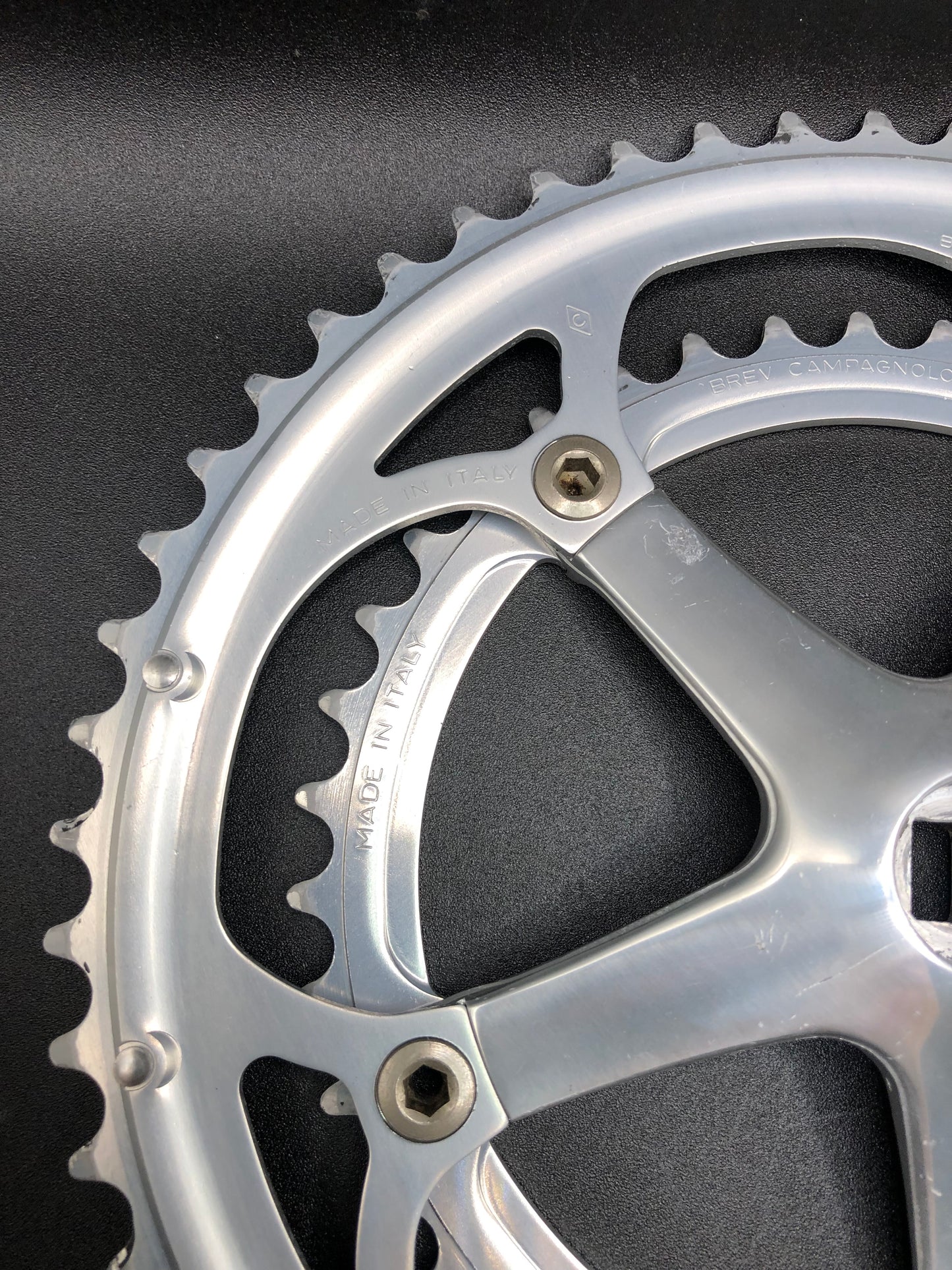 Guarnitura Campagnolo Veloce 53/39, 170mm. 9 speed.