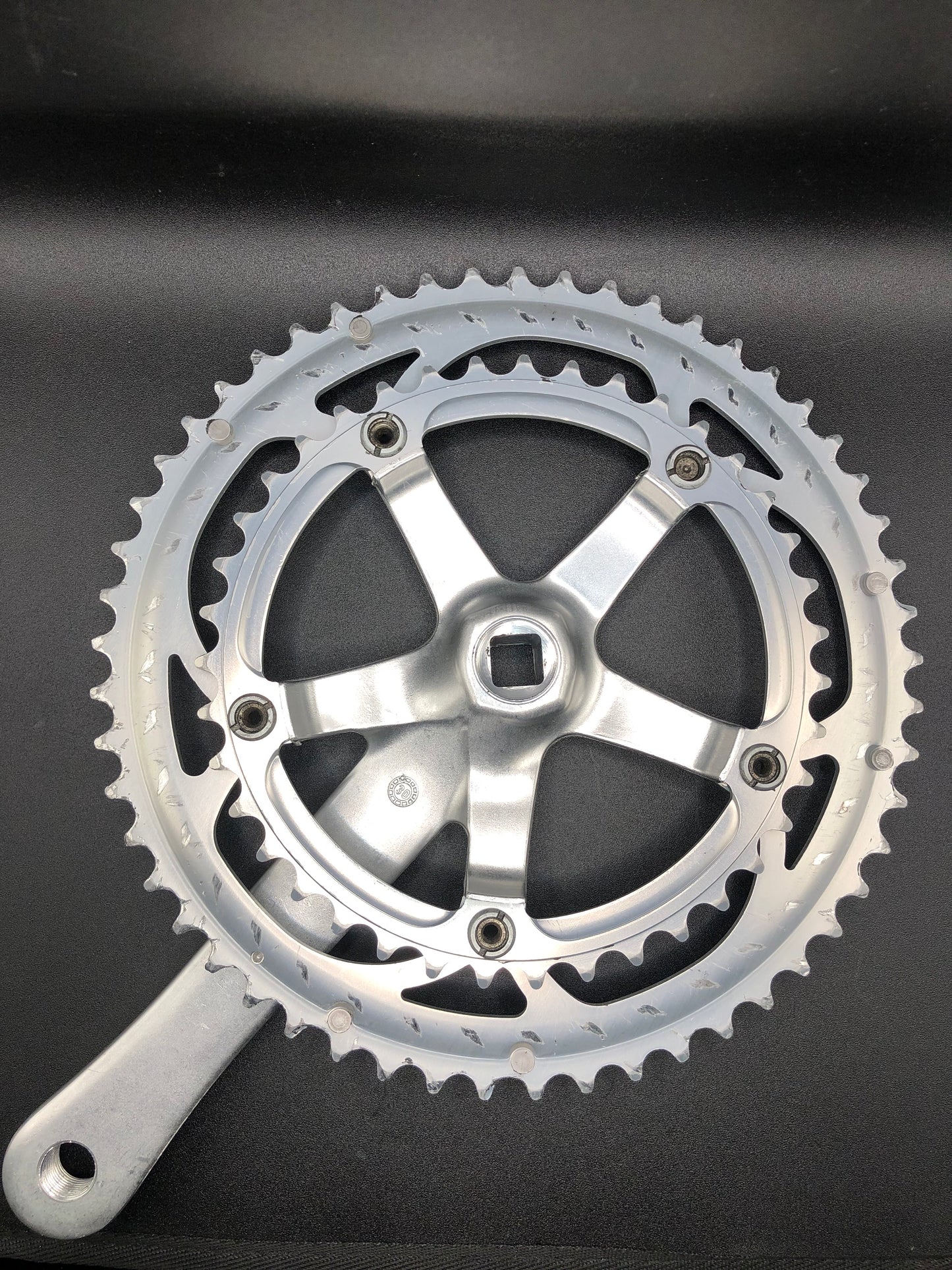 Guarnitura Campagnolo Veloce 53/39, 170mm. 9 speed.