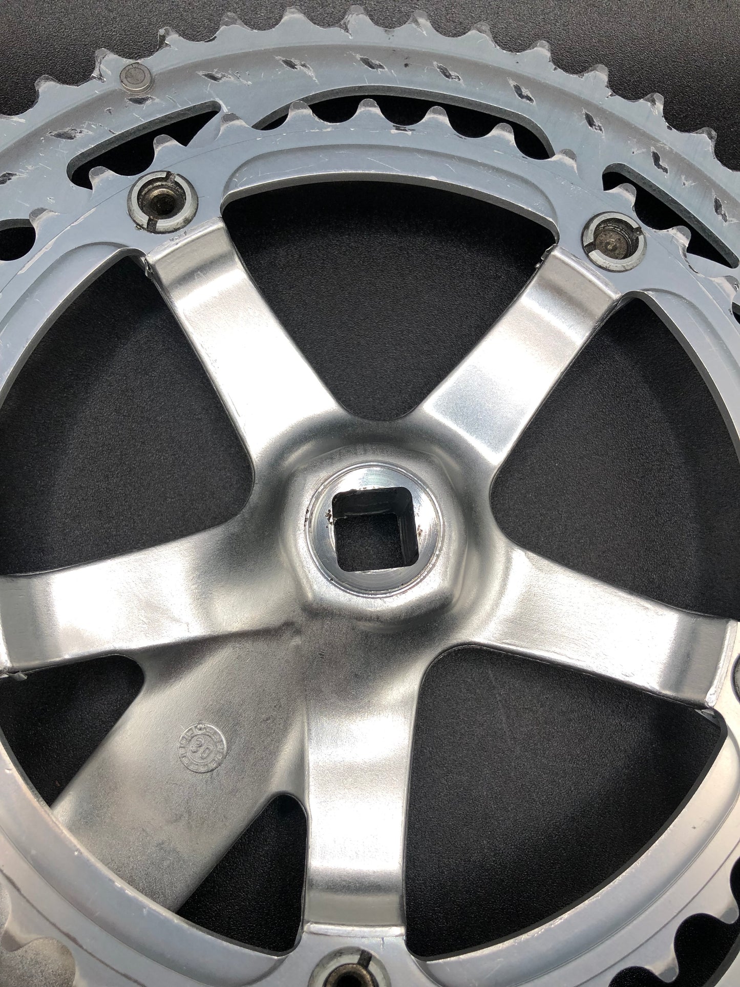 Guarnitura Campagnolo Veloce 53/39, 170mm. 9 speed.