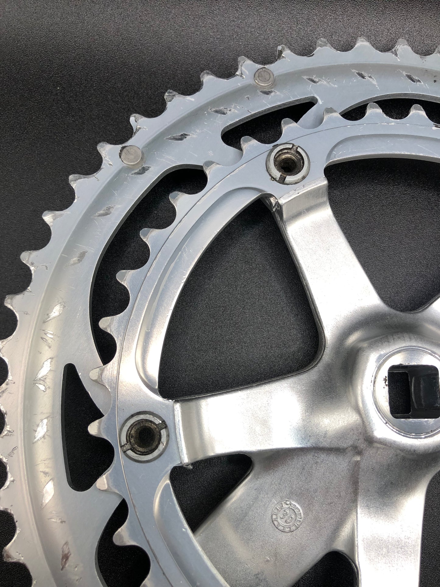 Guarnitura Campagnolo Veloce 53/39, 170mm. 9 speed.