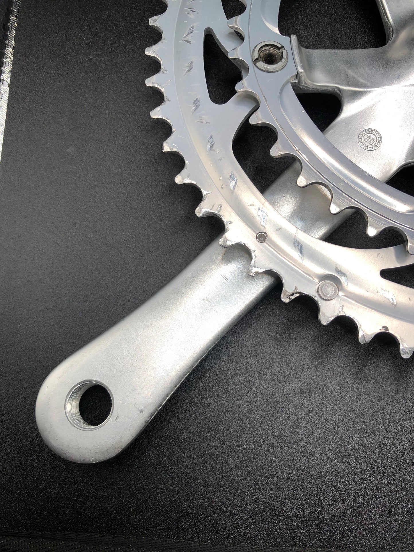 Guarnitura Campagnolo Veloce 53/39, 170mm. 9 speed.