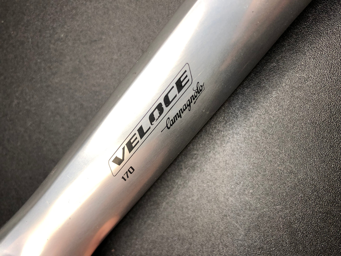Guarnitura Campagnolo Veloce 53/39, 170mm. 9 speed.