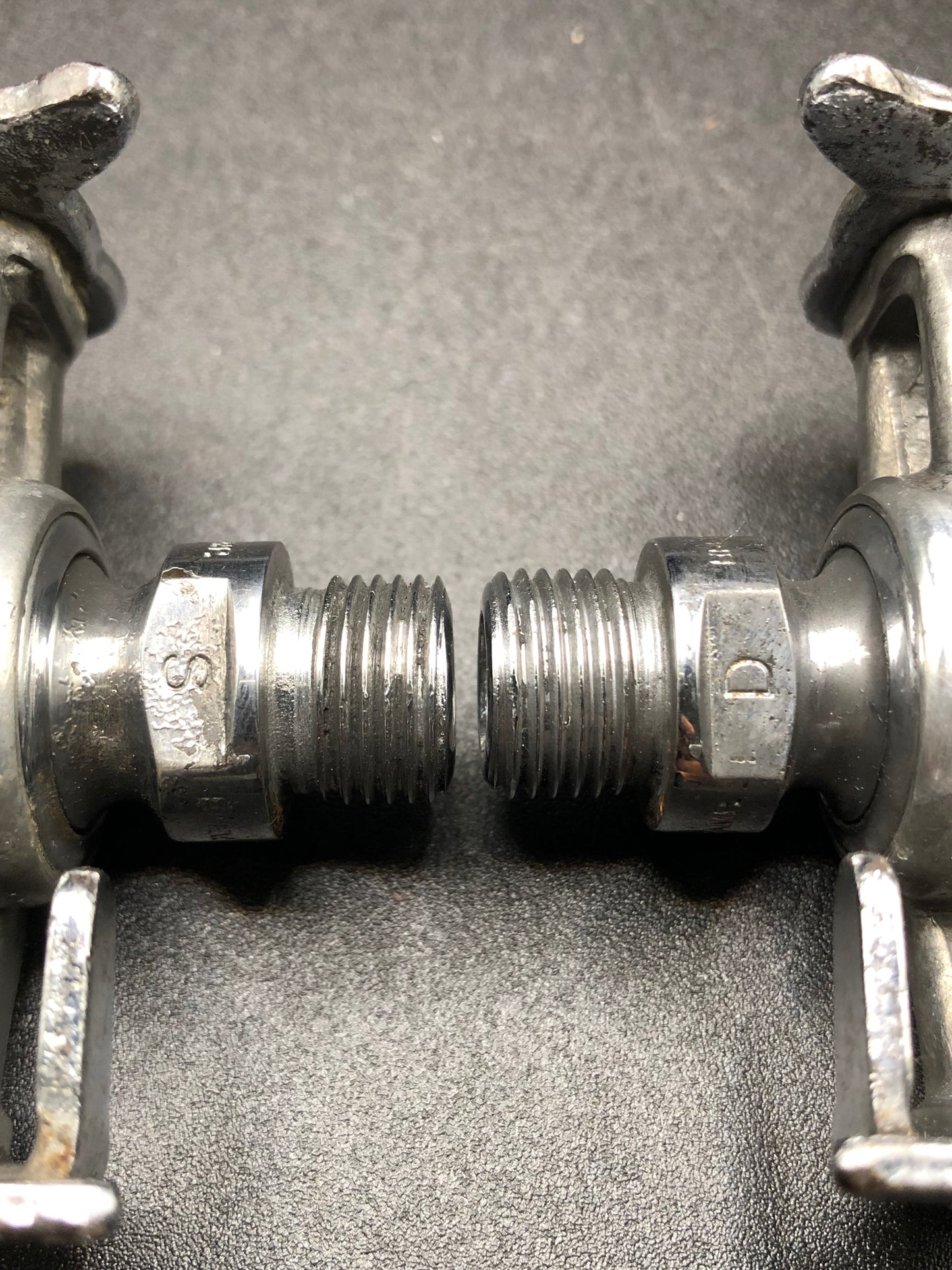 Pedali Campagnolo Record mod. 1037 silver