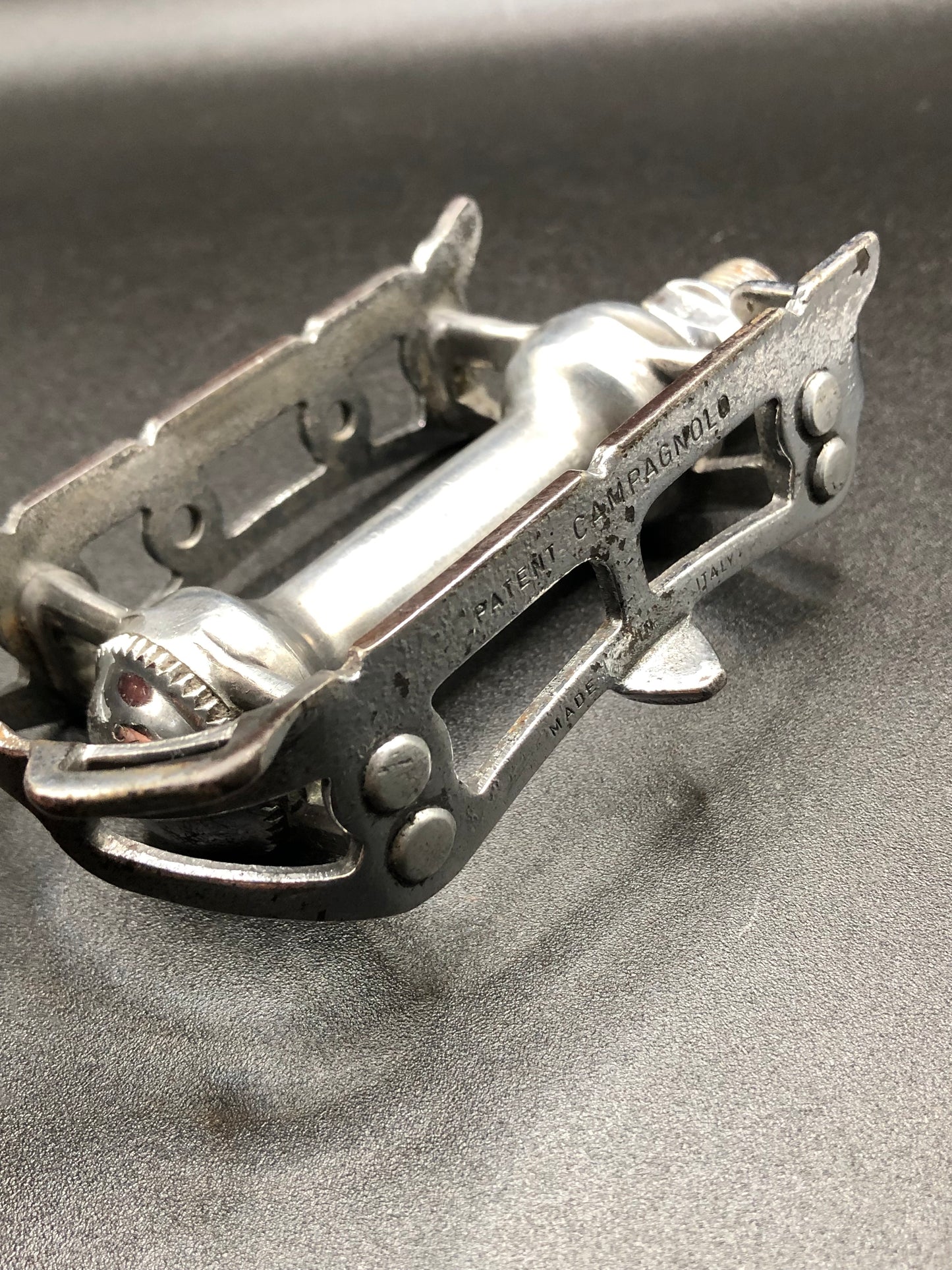 Pedali Campagnolo Record mod. 1037 silver