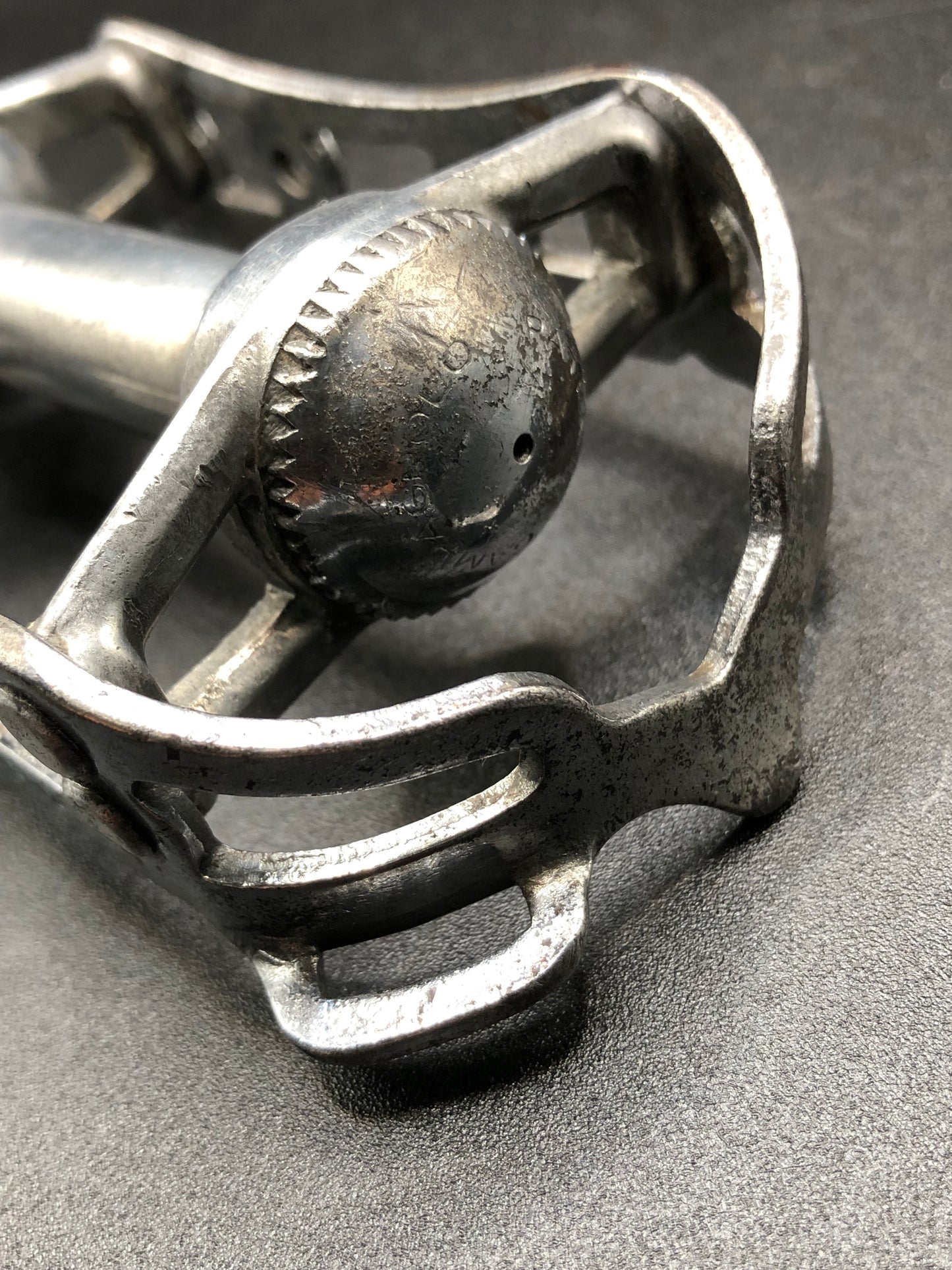 Pedali Campagnolo Record mod. 1037 silver