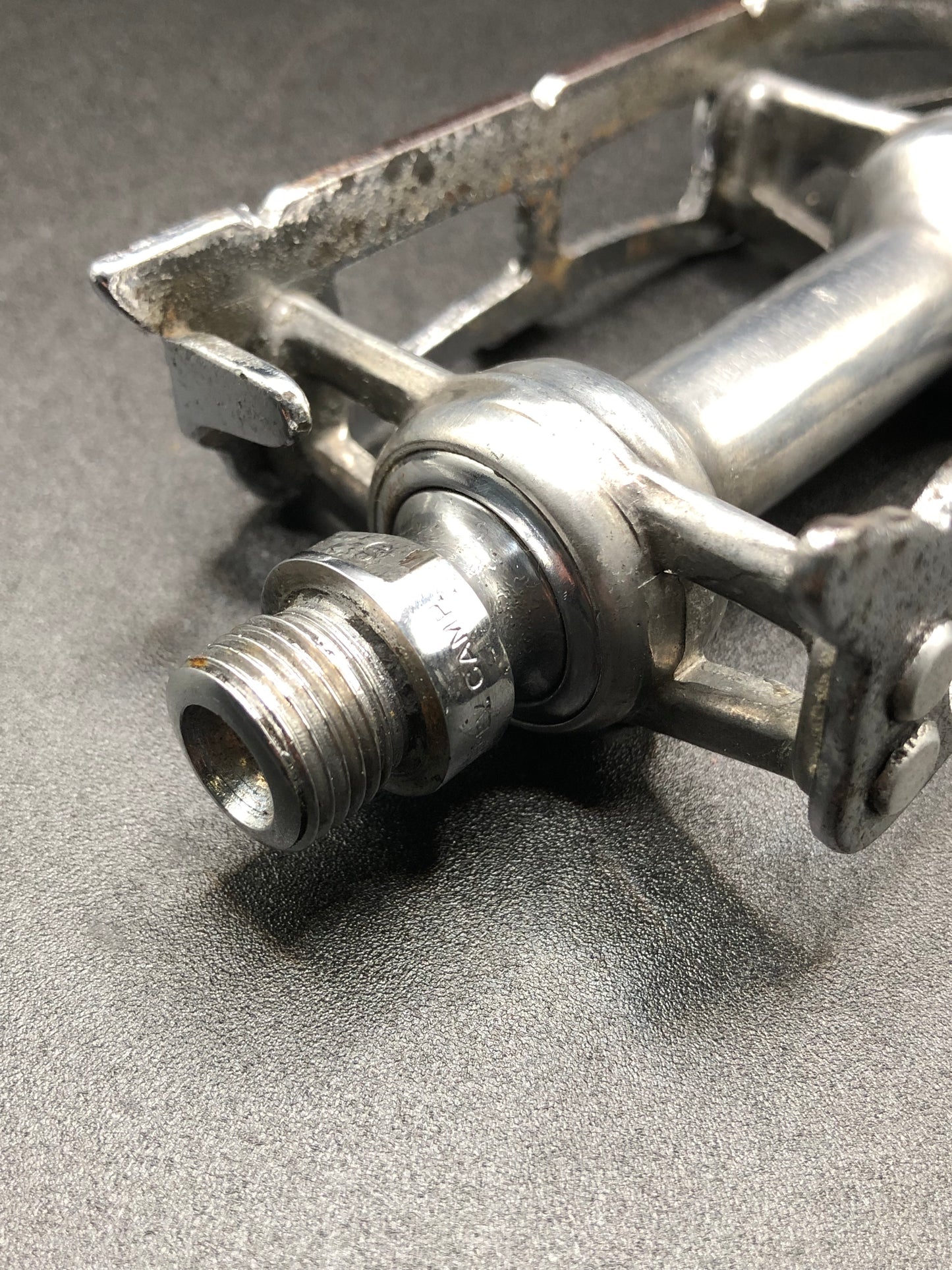Pedali Campagnolo Record mod. 1037 silver