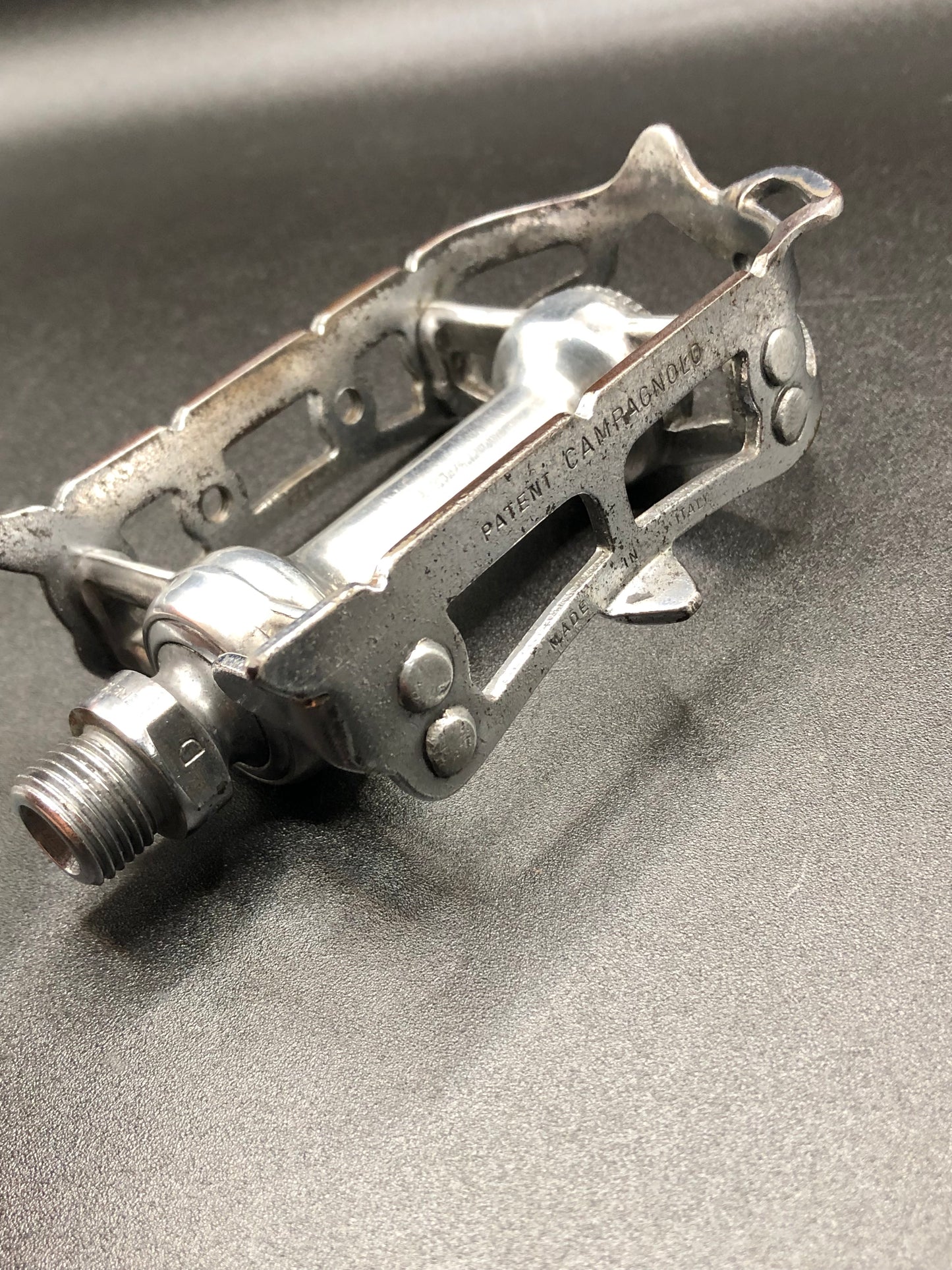 Pedali Campagnolo Record mod. 1037 silver