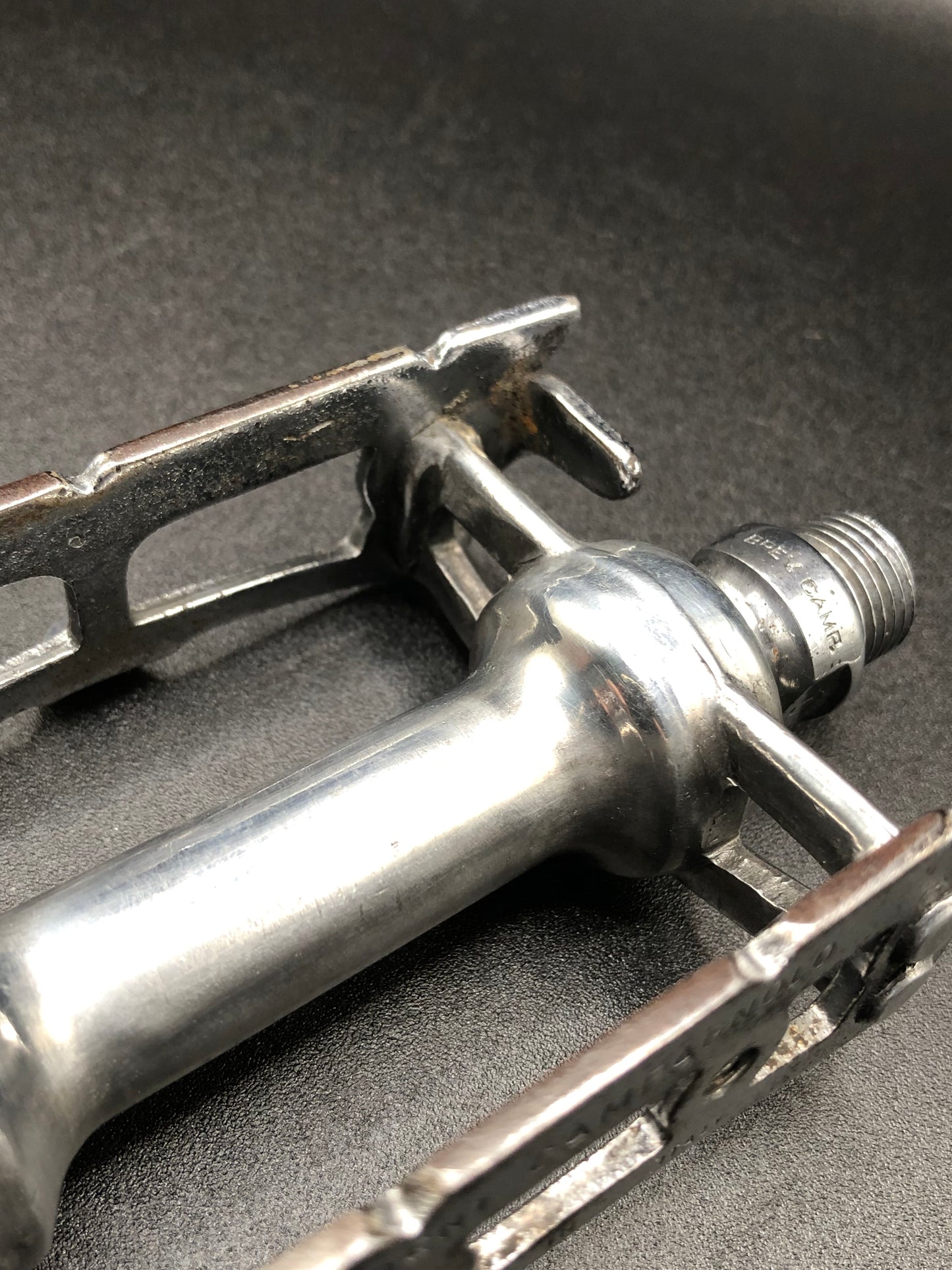Pedali Campagnolo Record mod. 1037 silver