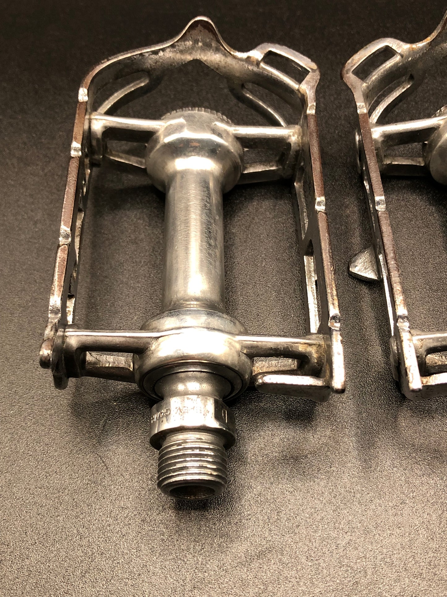 Pedali Campagnolo Record mod. 1037 silver