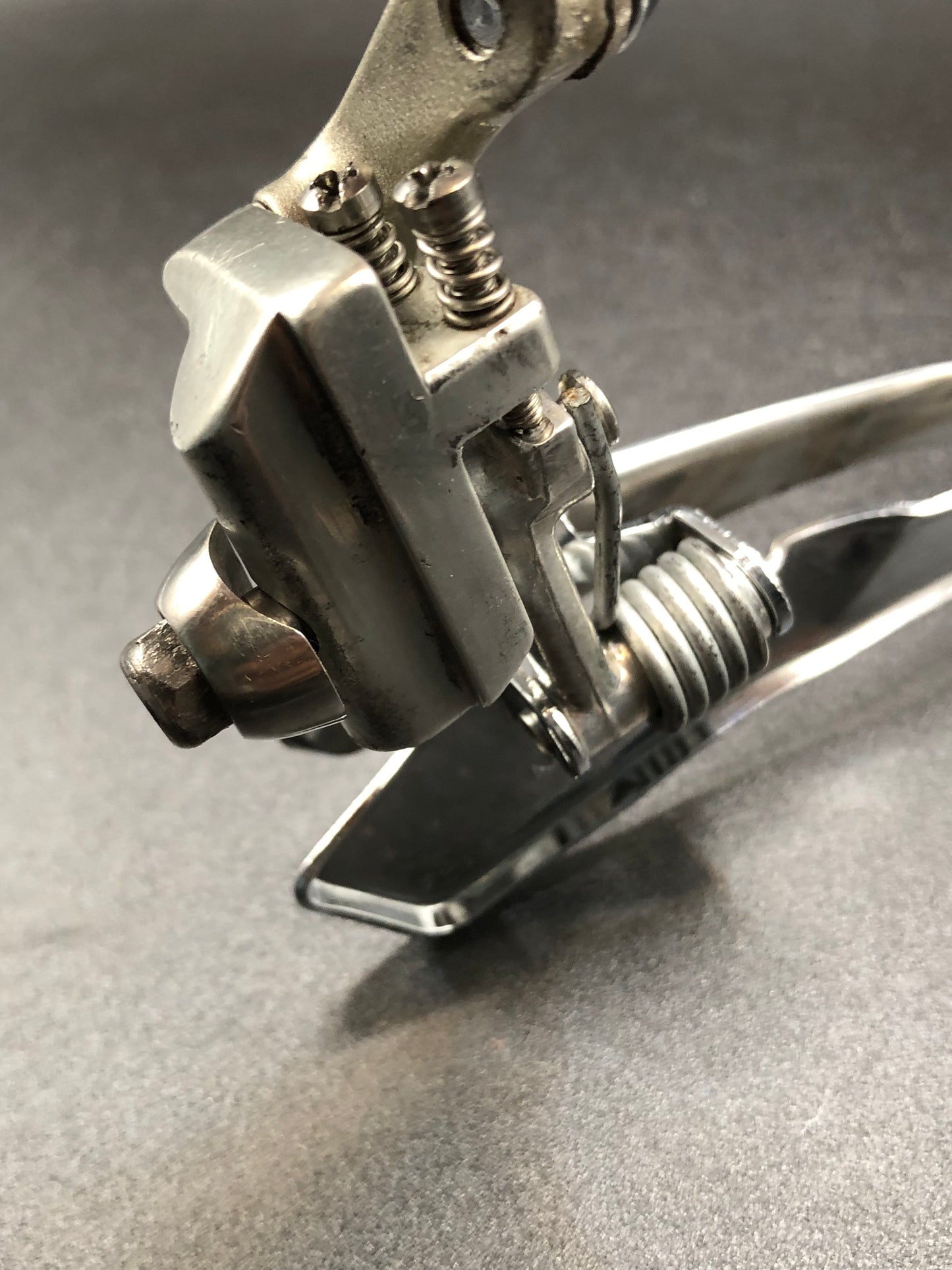 Deragliatore Campagnolo Veloce Athena 8v. Per doppia.