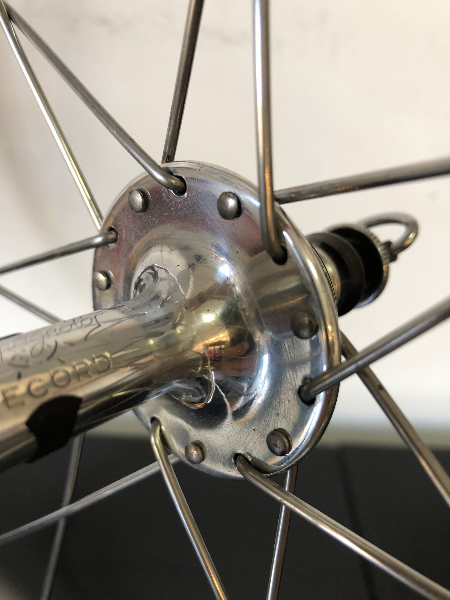 Set ruote Campagnolo Record, Nisi 28 fori. 700c per tubolare.