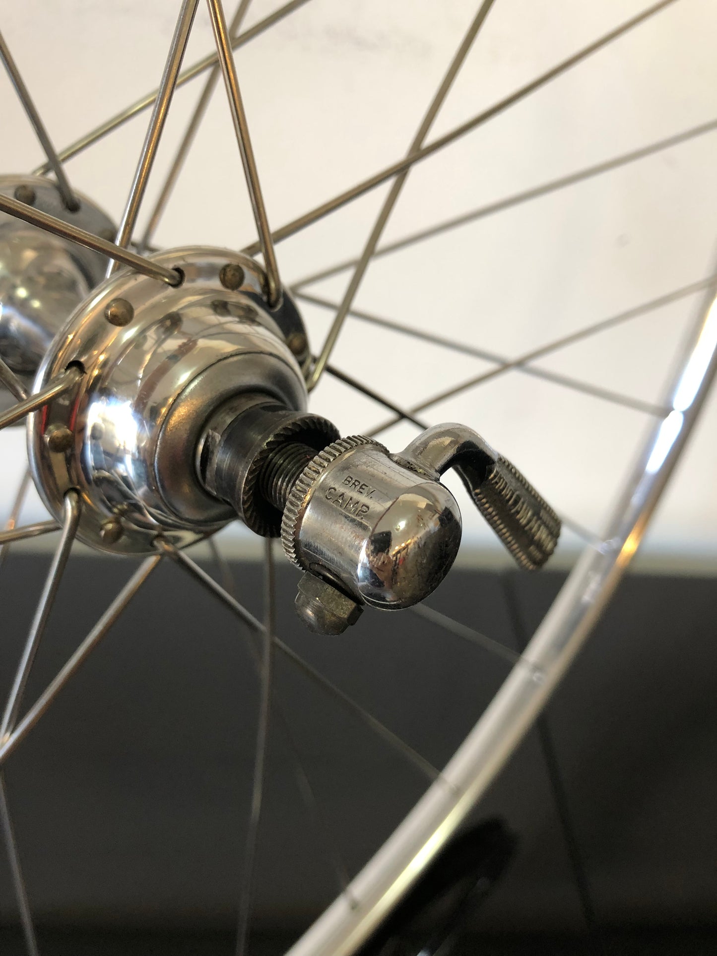 Set ruote Campagnolo Record, Nisi 28 fori. 700c per tubolare.
