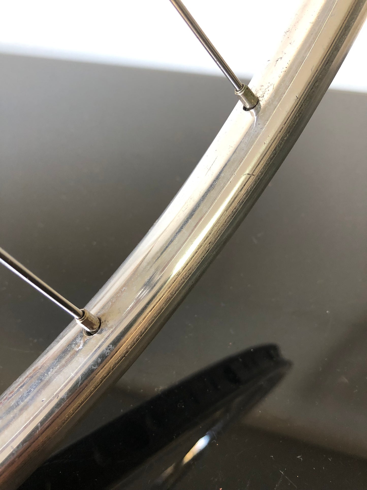 Set ruote Campagnolo Record, Nisi 28 fori. 700c per tubolare.