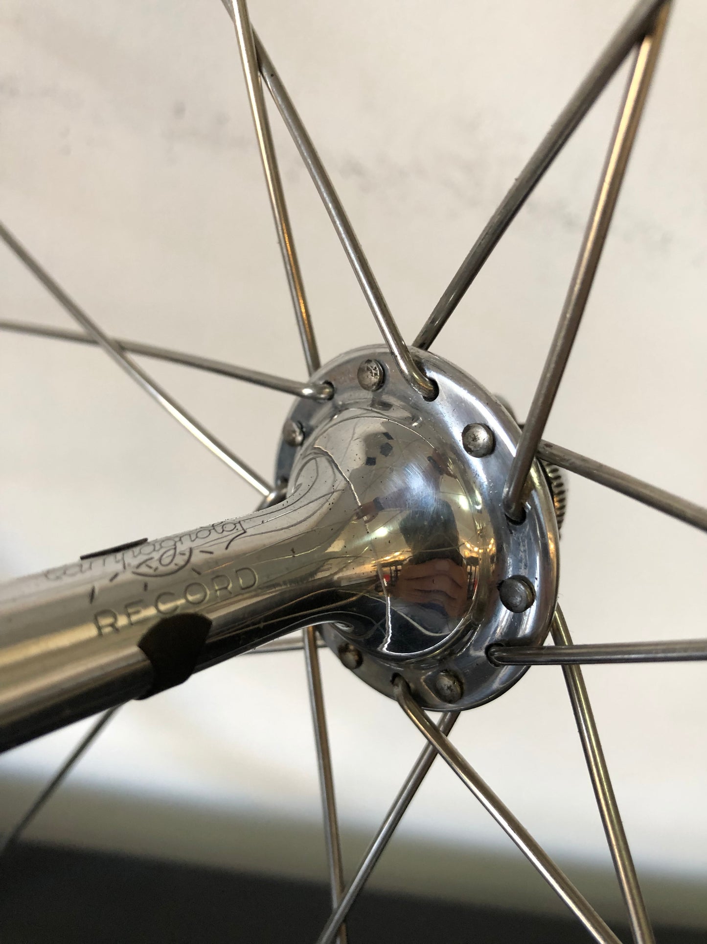 Set ruote Campagnolo Record, Nisi 28 fori. 700c per tubolare.