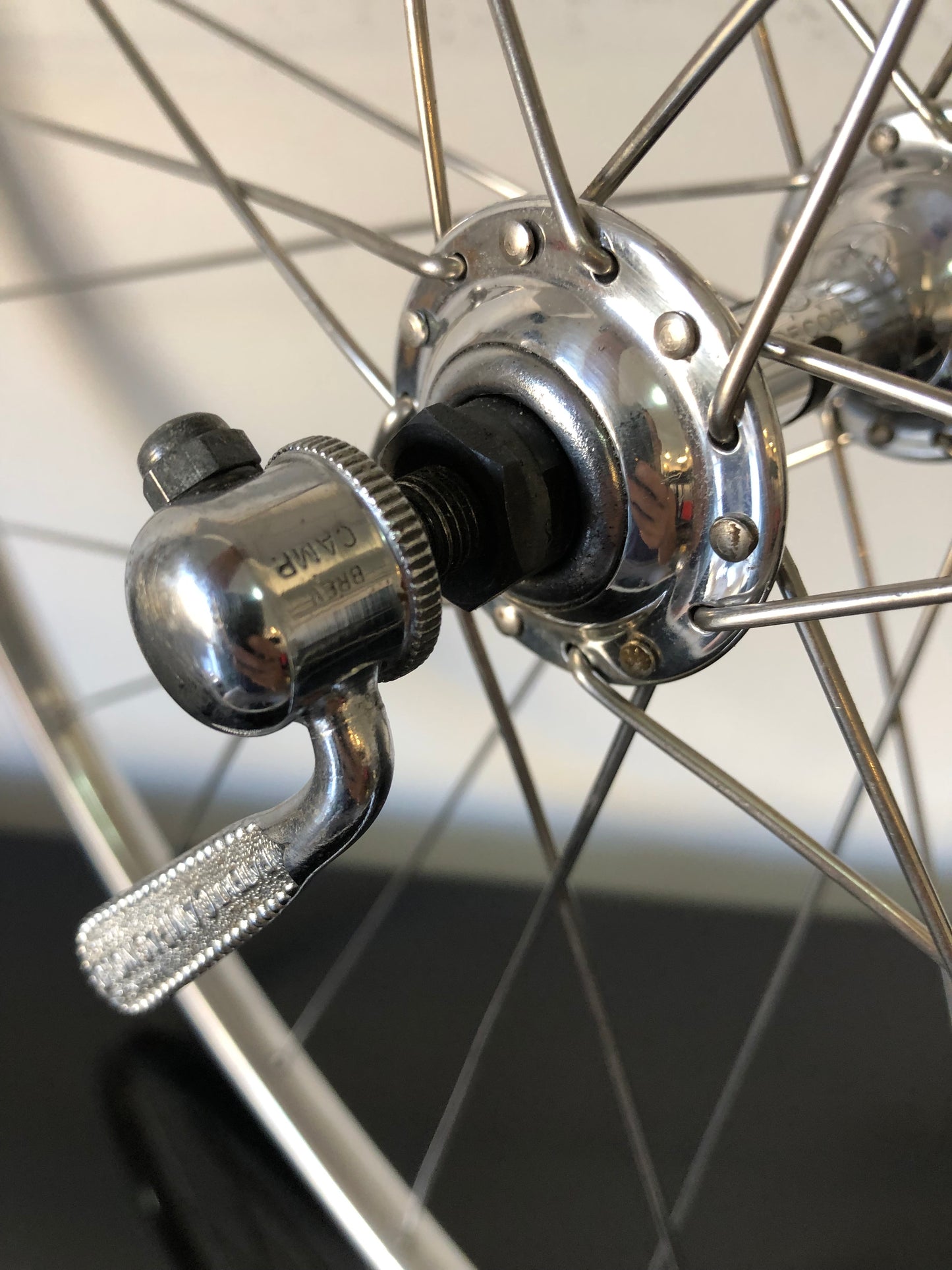 Set ruote Campagnolo Record, Nisi 28 fori. 700c per tubolare.
