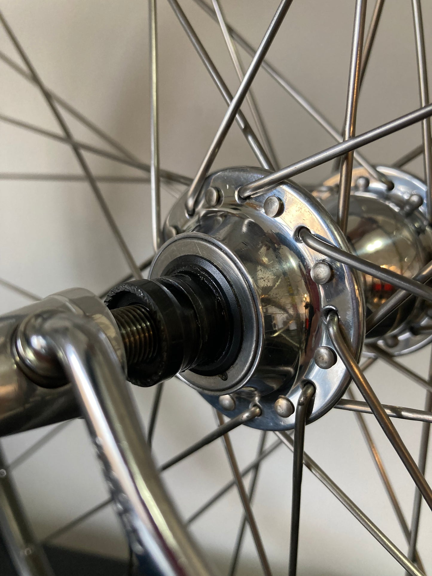 Ruote Campagolo Record 9-10-11v, cerchi Mavic Open S.U.P. CD Ceramic. Per copertoncino.
