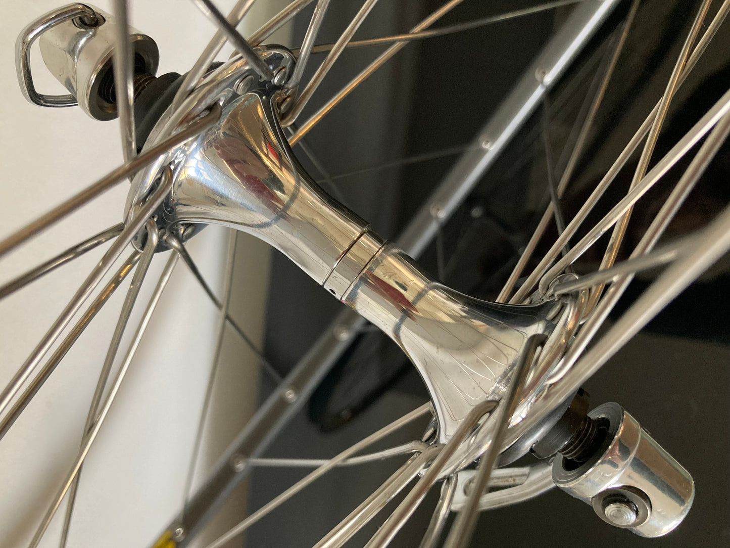 Ruote Campagolo Record 9-10-11v, cerchi Mavic Open S.U.P. CD Ceramic. Per copertoncino.