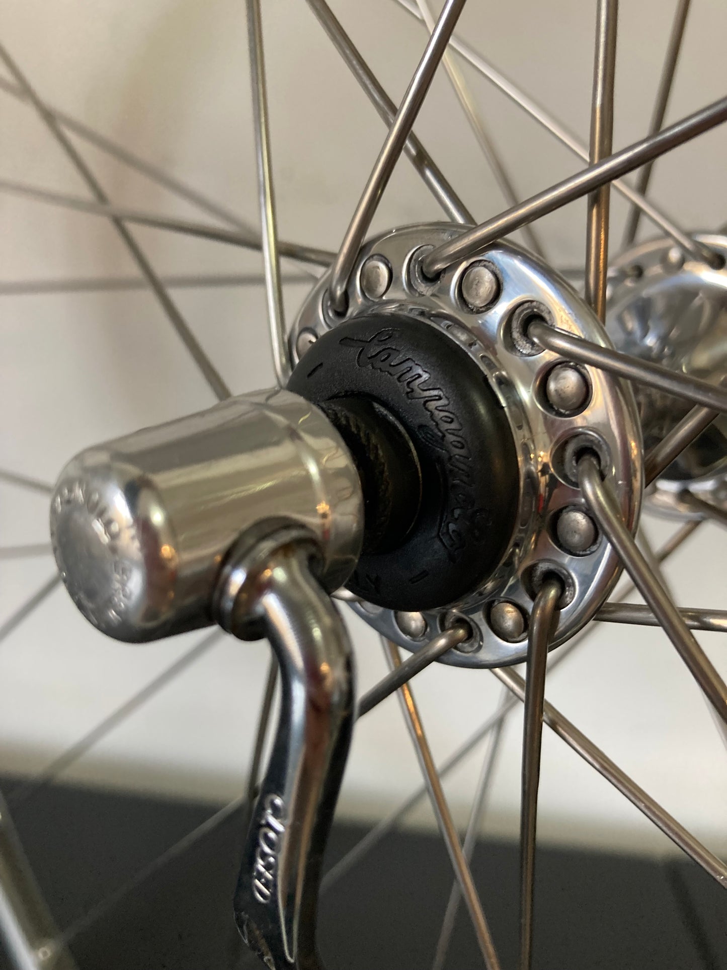 Ruote Campagolo Record 9-10-11v, cerchi Mavic Open S.U.P. CD Ceramic. Per copertoncino.