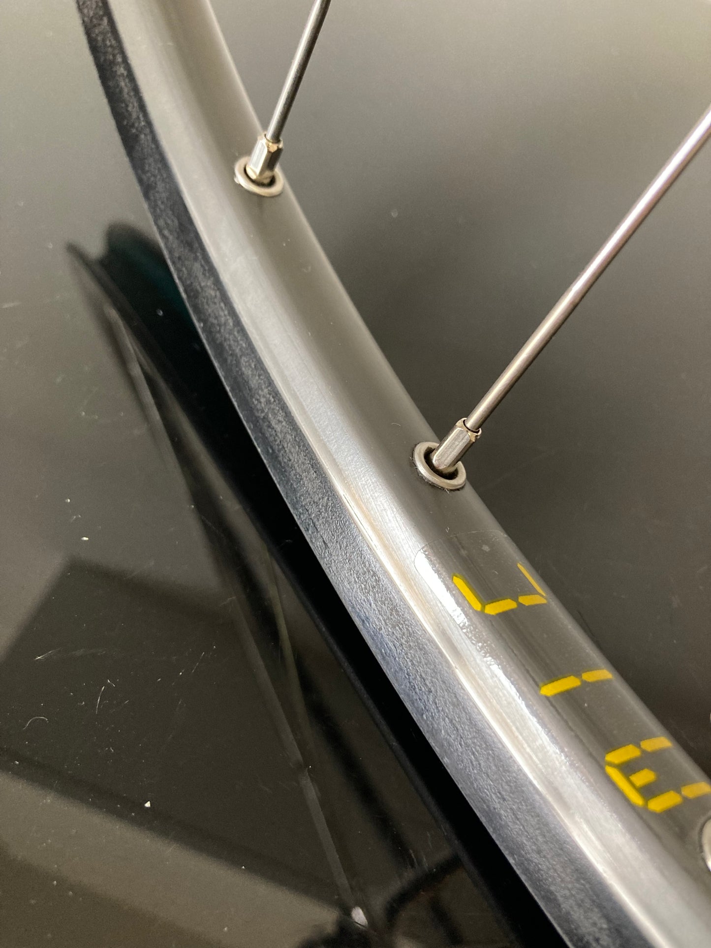 Ruote Campagolo Record 9-10-11v, cerchi Mavic Open S.U.P. CD Ceramic. Per copertoncino.