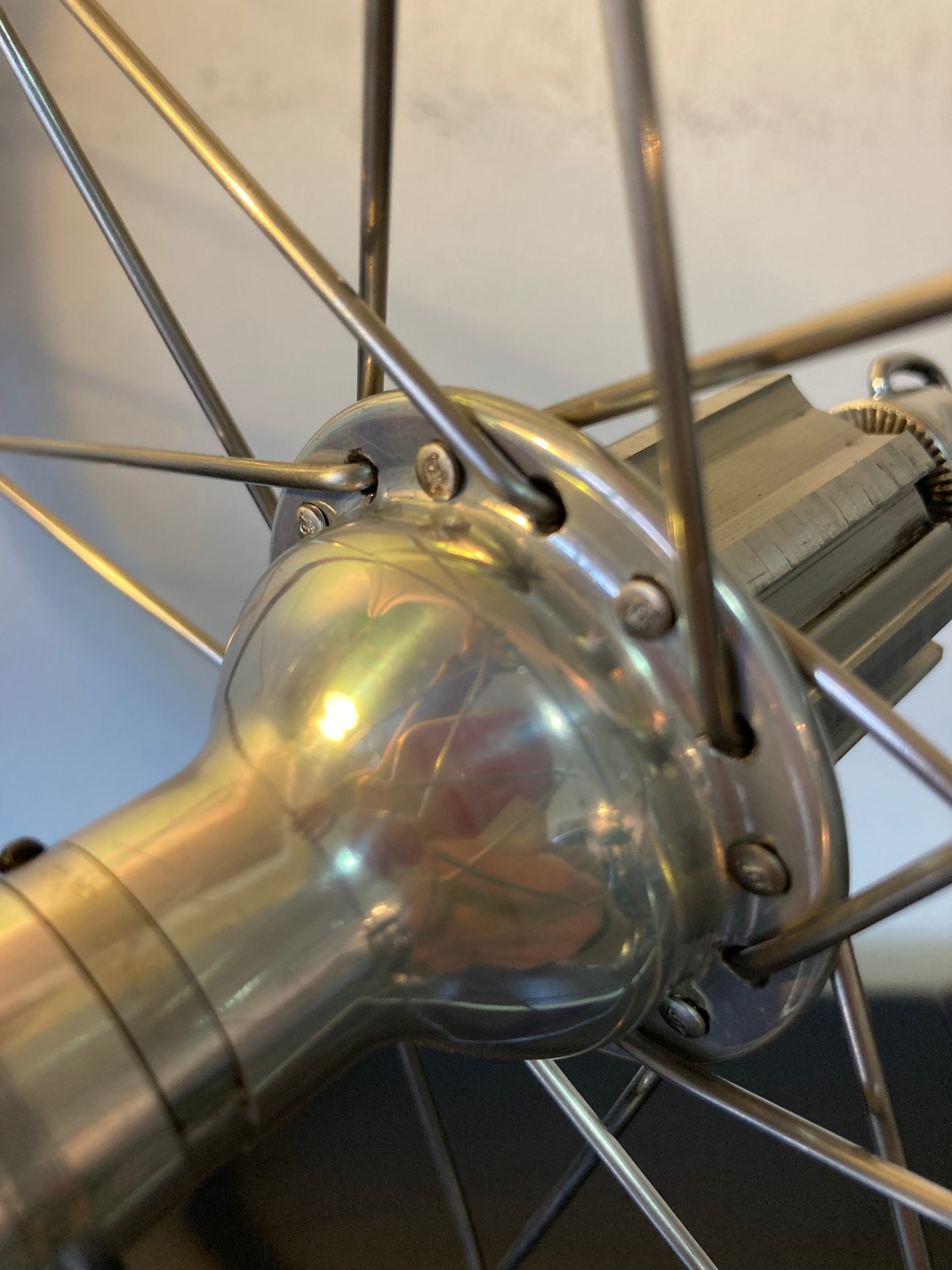 Ruote Campagnolo Record 9-10-11, Mavic CXP33. Per copertoncino.