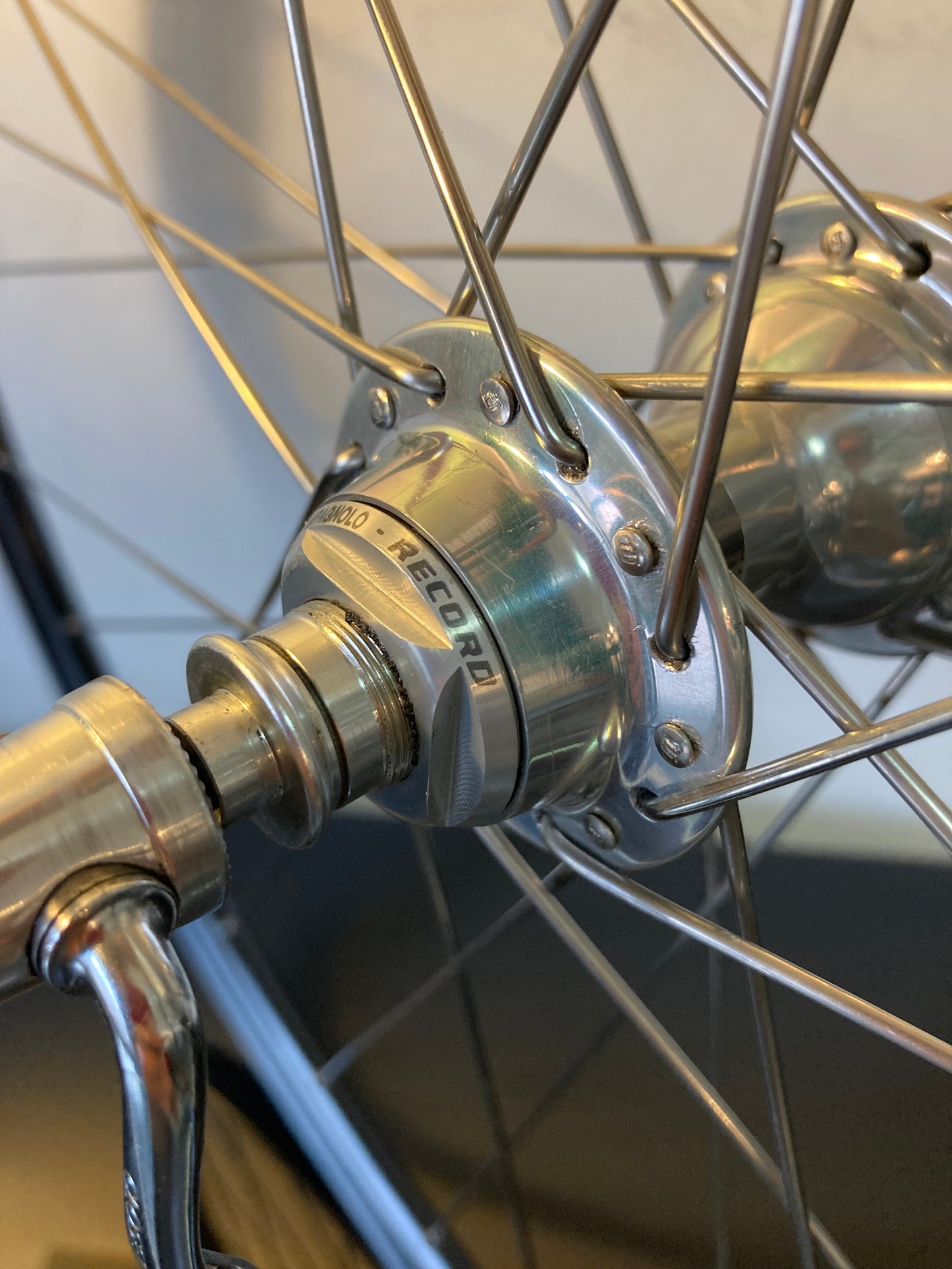 Ruote Campagnolo Record 9-10-11, Mavic CXP33. Per copertoncino.