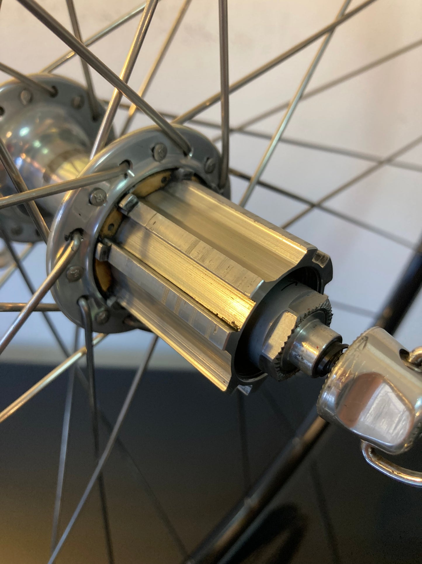 Ruote Campagnolo Record 9-10-11, Mavic CXP33. Per copertoncino.