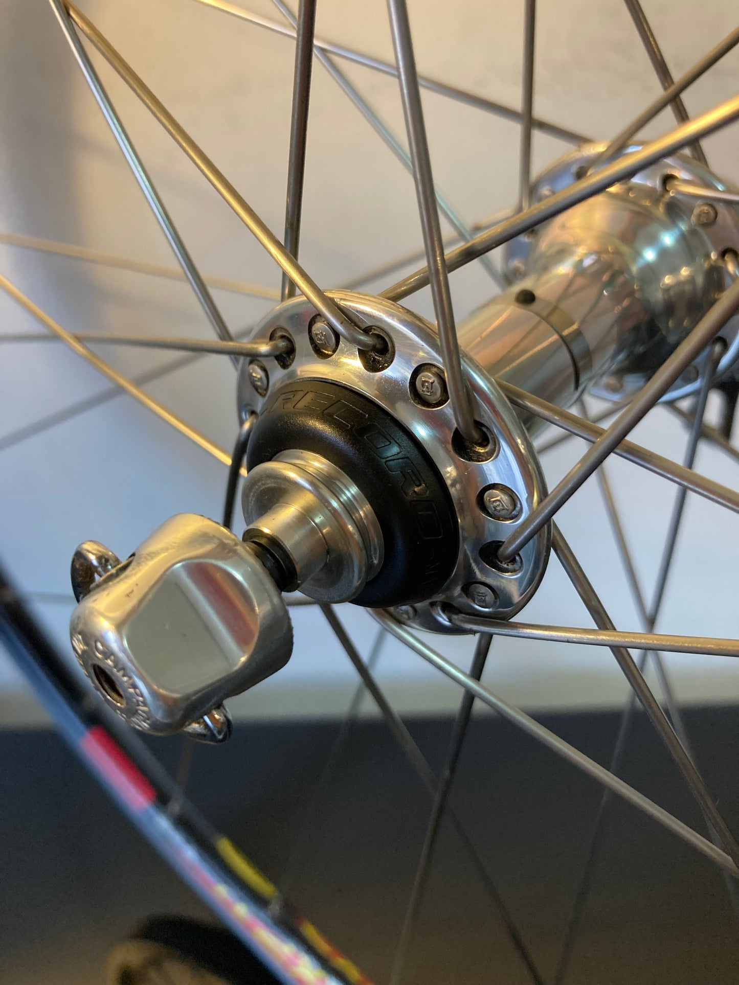 Ruote Campagnolo Record 9-10-11, Mavic CXP33. Per copertoncino.
