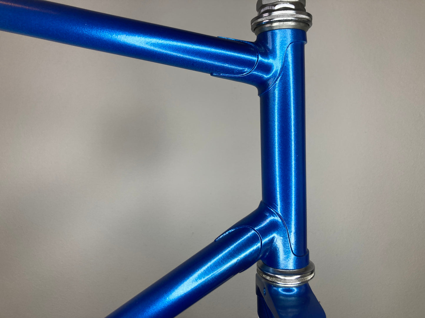 Telaio bici corsa in acciaio, taglia 60. Made in Italy.