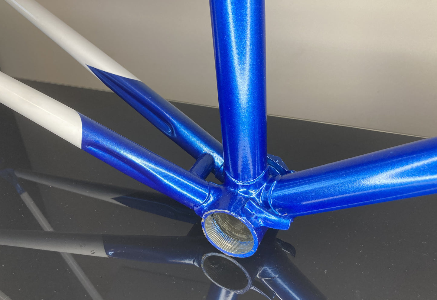 Telaio bici corsa in acciaio, taglia 60. Made in Italy.