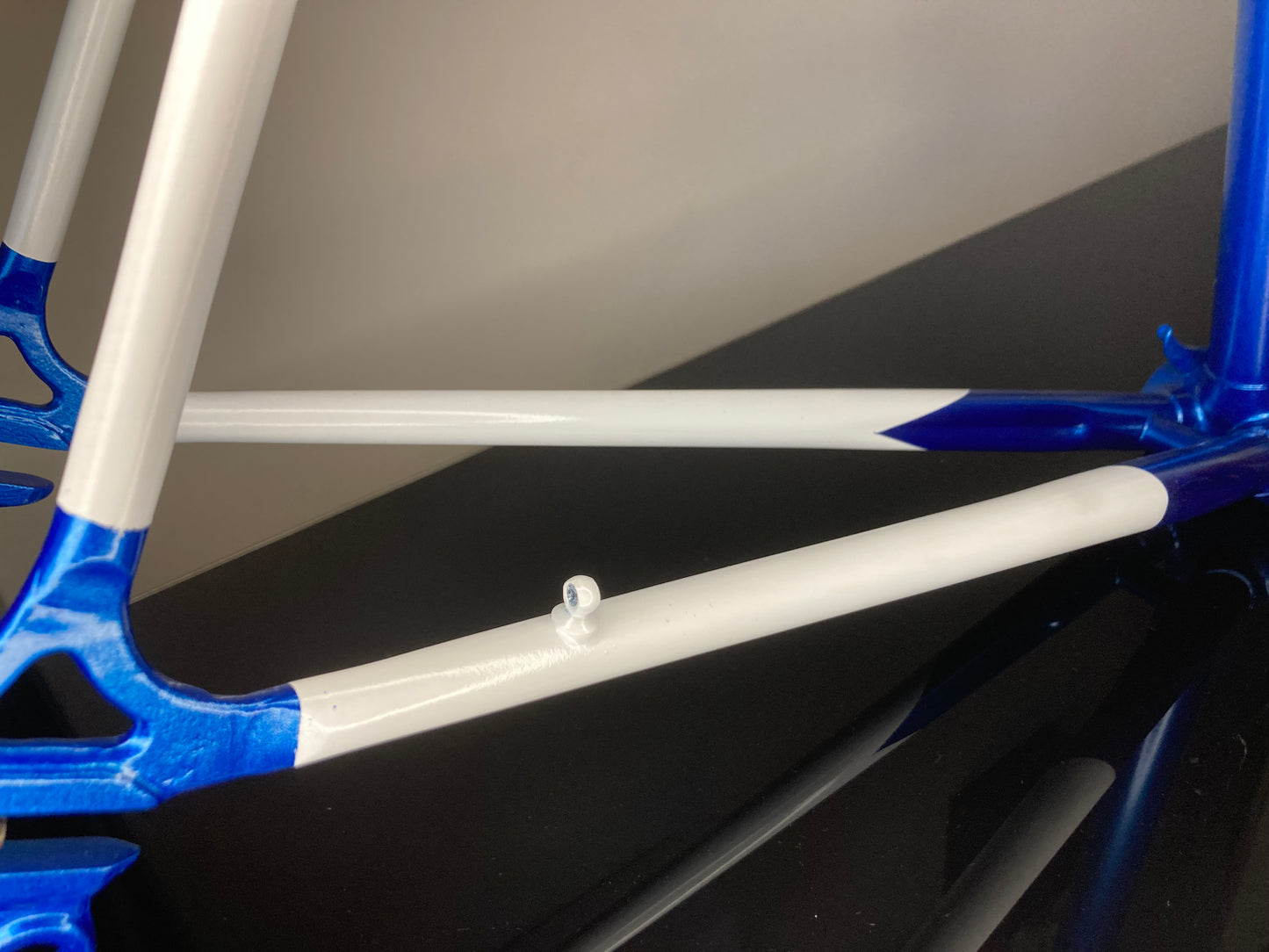 Telaio bici corsa in acciaio, taglia 60. Made in Italy.