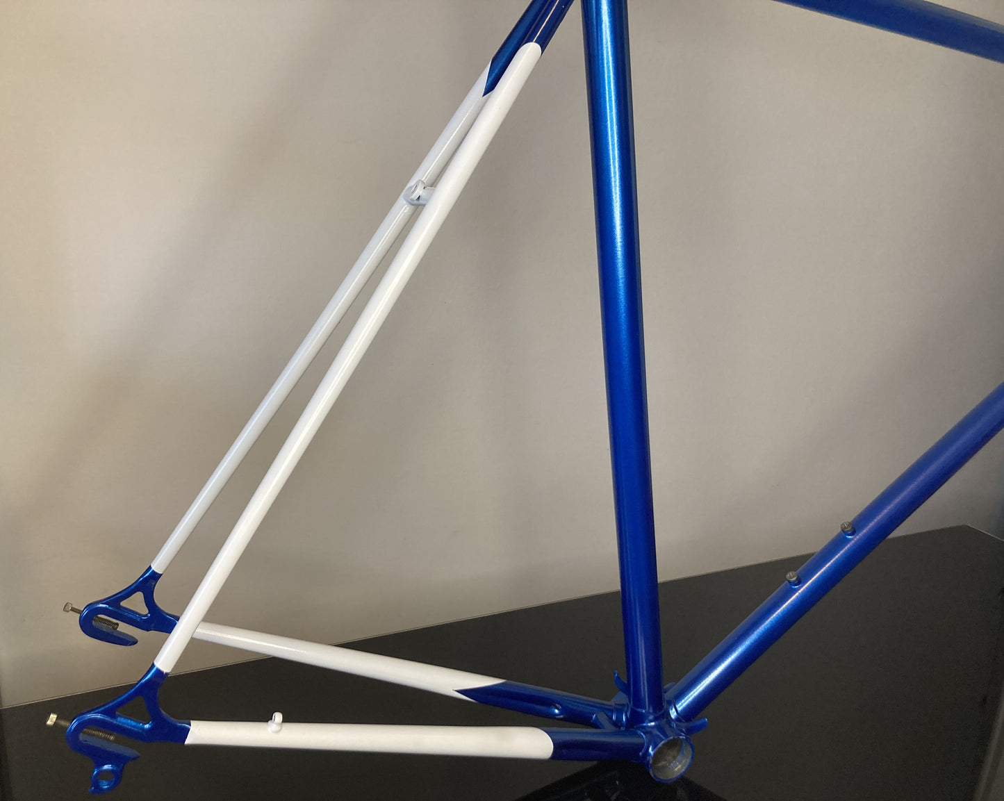 Telaio bici corsa in acciaio, taglia 60. Made in Italy.