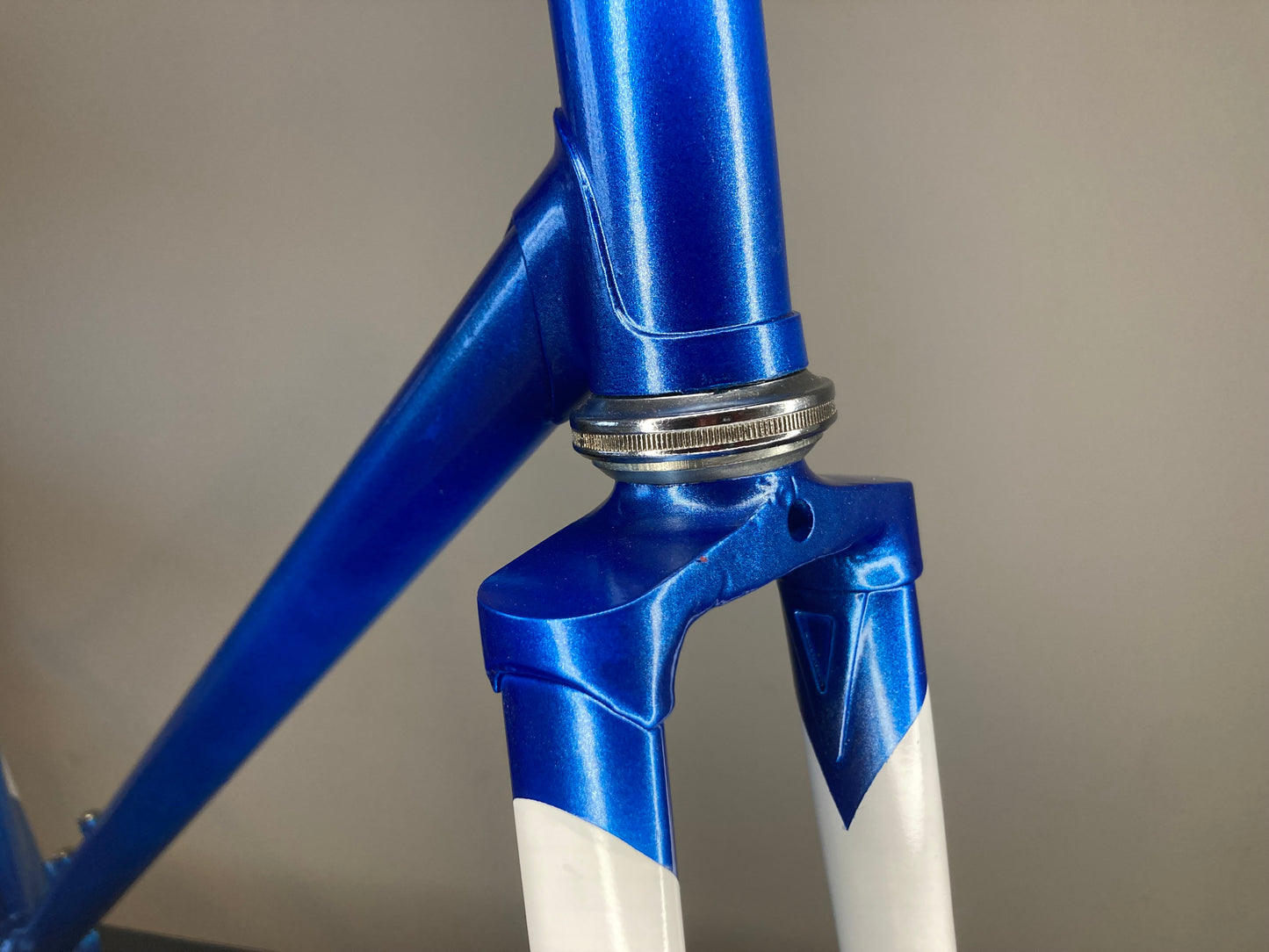 Telaio bici corsa in acciaio, taglia 60. Made in Italy.