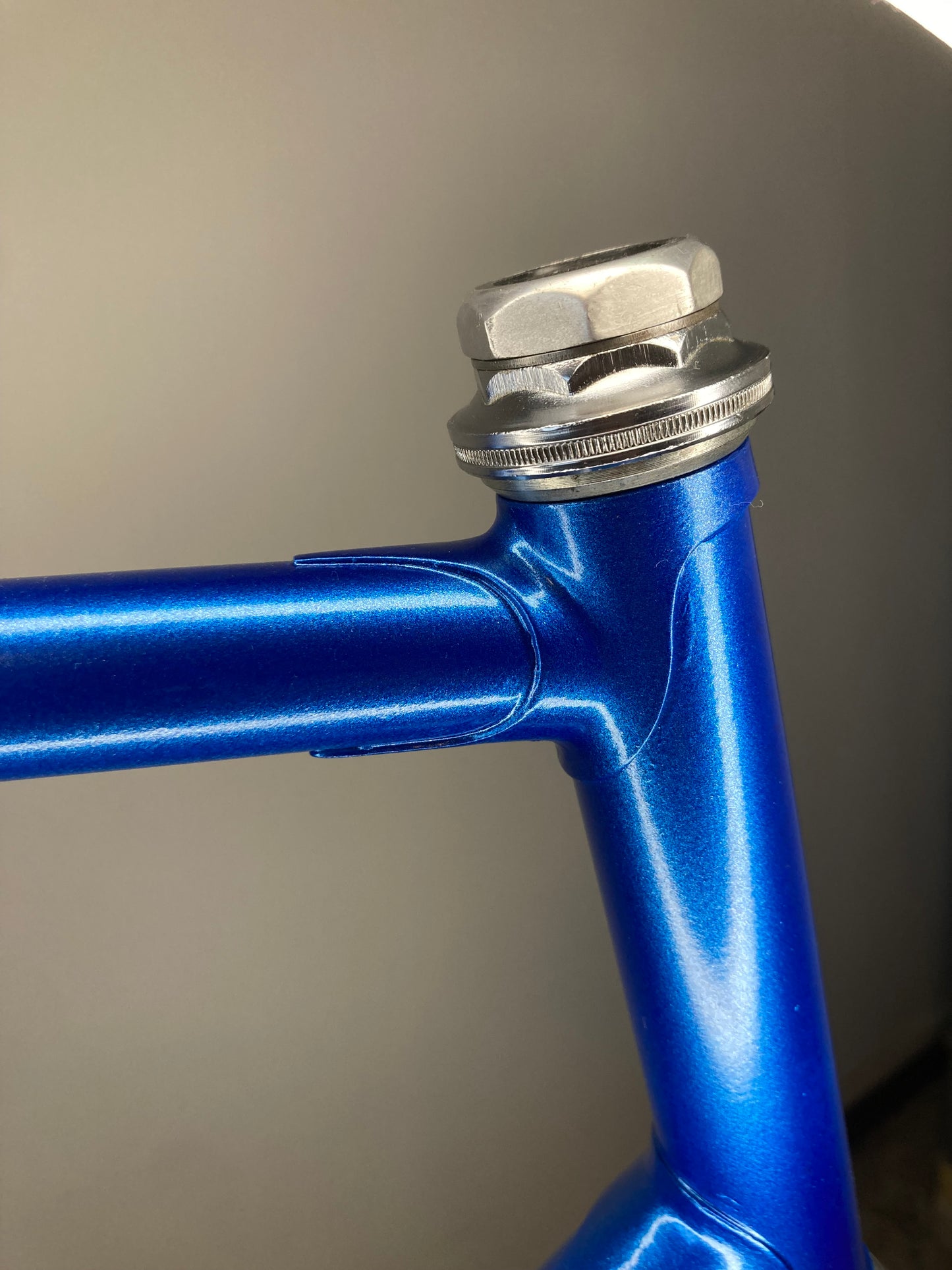 Telaio bici corsa in acciaio, taglia 60. Made in Italy.