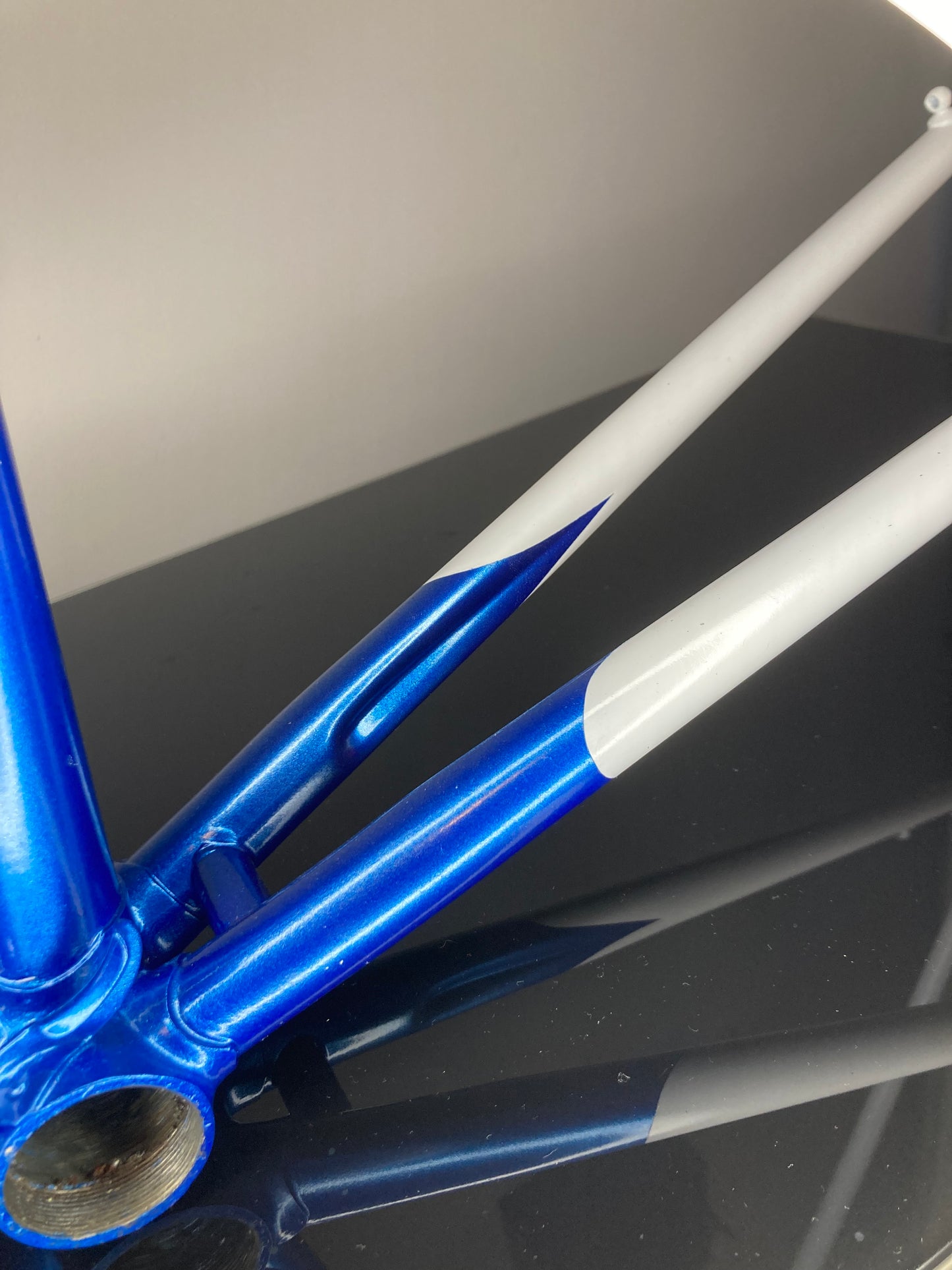 Telaio bici corsa in acciaio, taglia 60. Made in Italy.