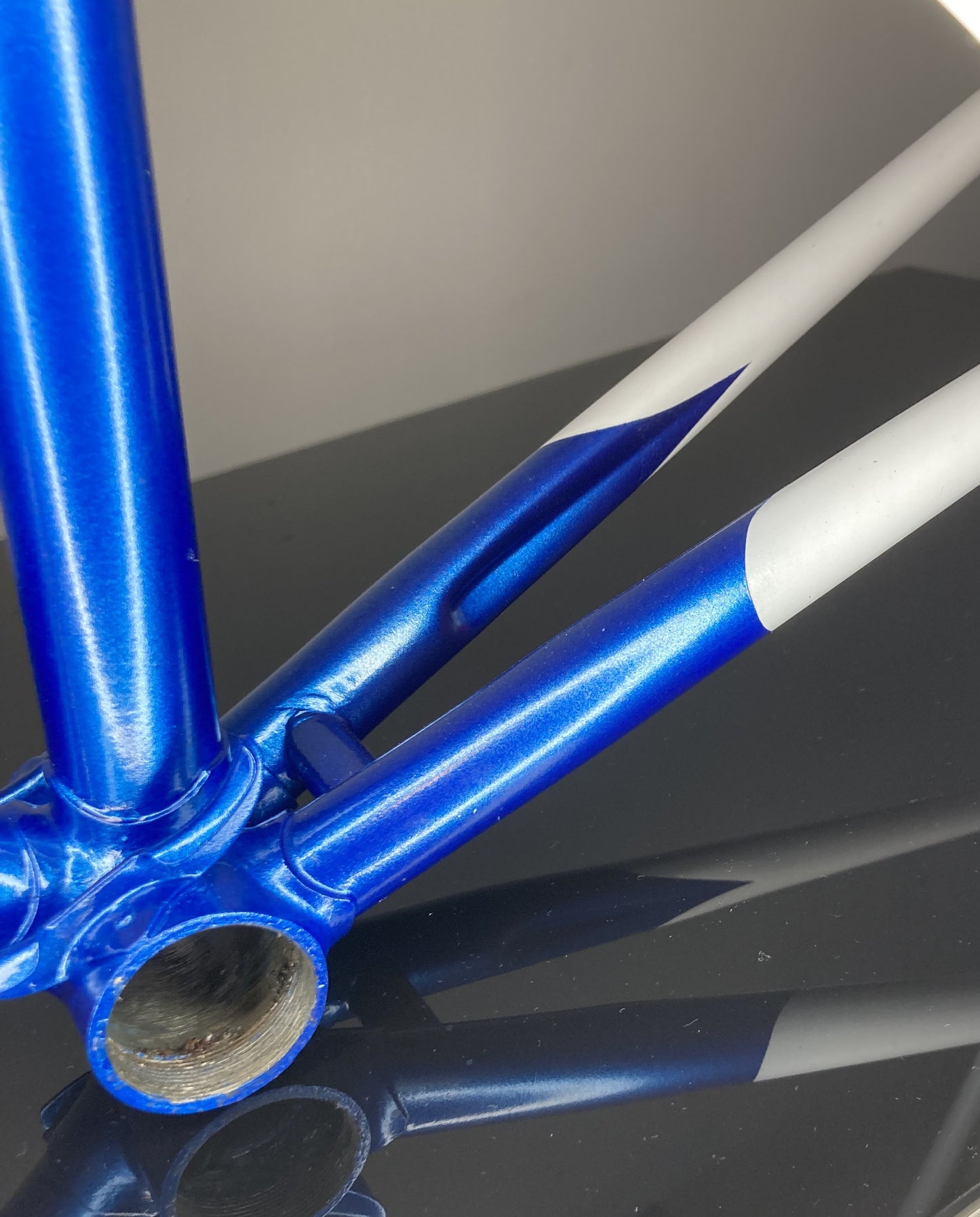 Telaio bici corsa in acciaio, taglia 60. Made in Italy.