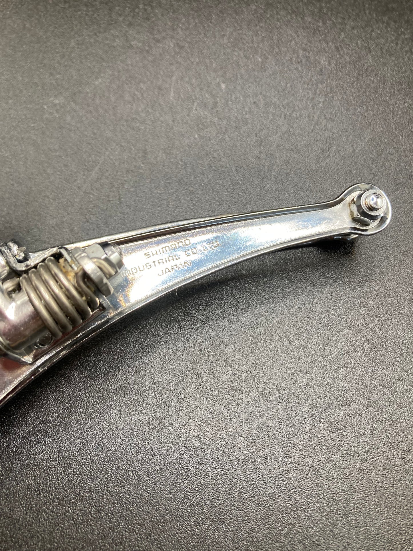 Shimano Dura-Ace front derailleur. Mod. EA100, with band.