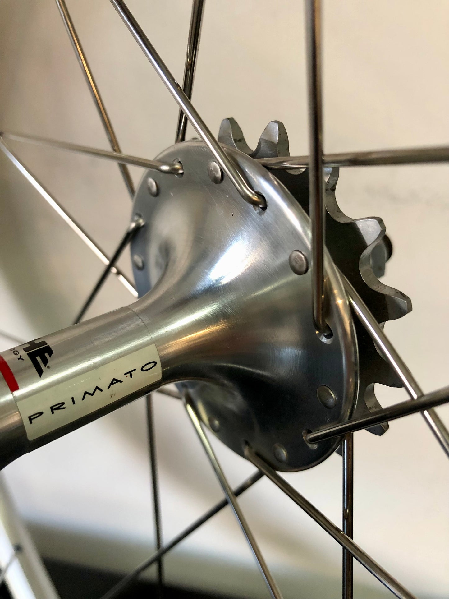 Set ruote Fixed Single- Speed. Mozzi Miche Primato, posteriore Flip-Flop.