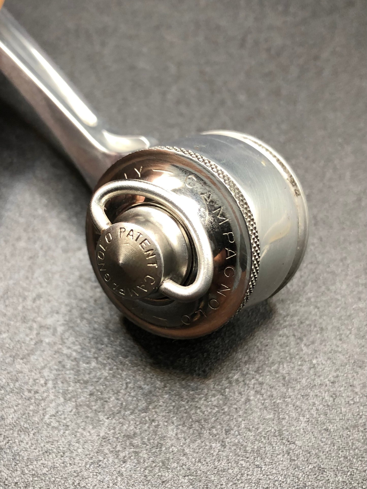 Manettino Campagnolo C-Record Syncro II posteriore 8v.