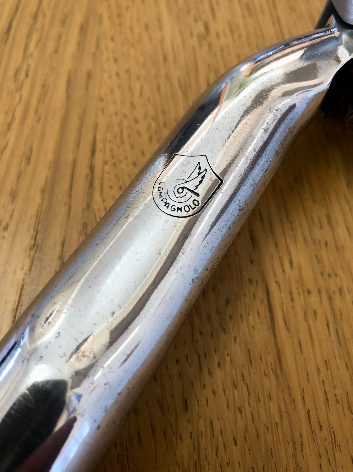 Reggisella Campagnolo C-Record. Diametro 27,2mm.