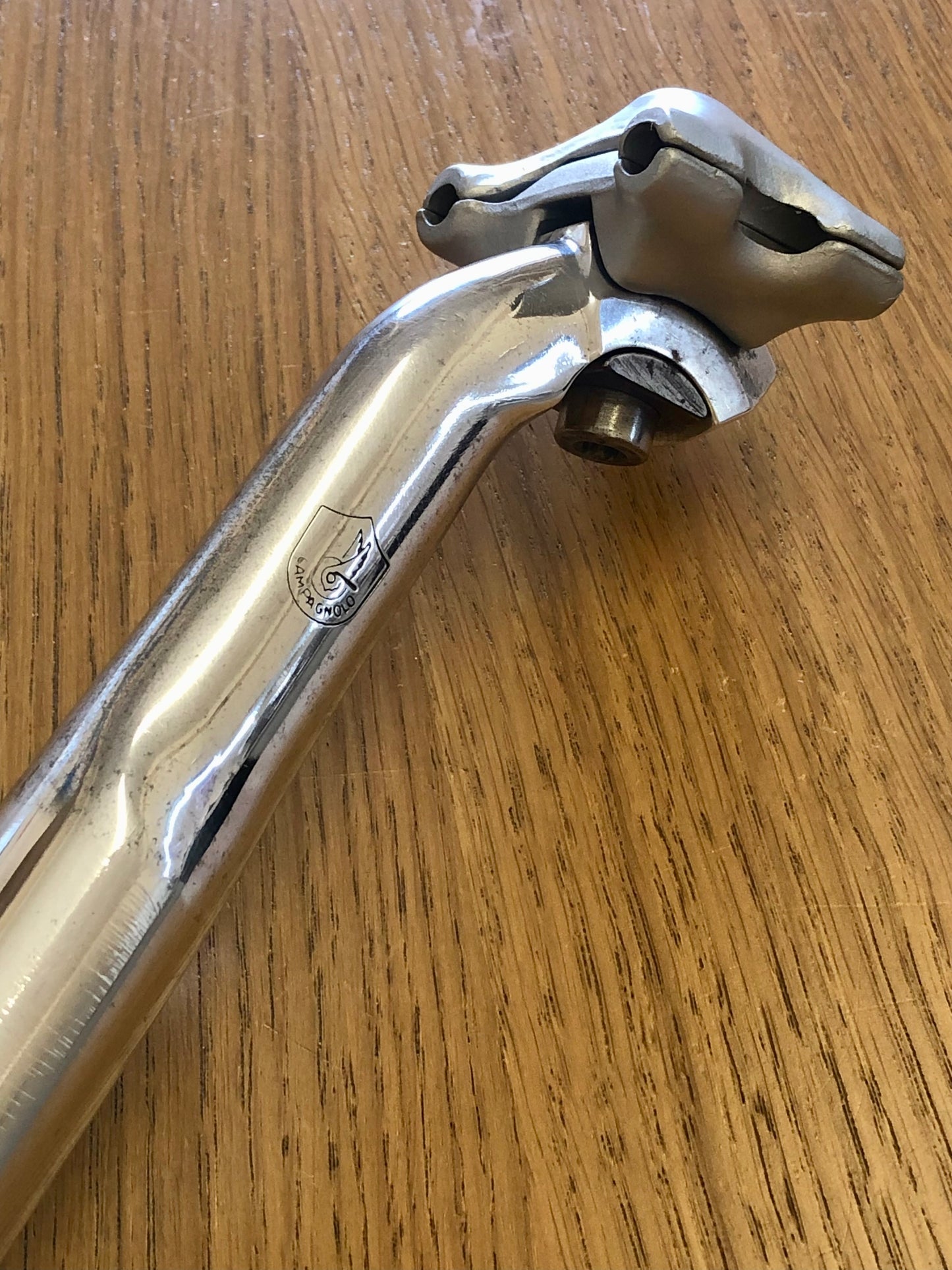 Reggisella Campagnolo C-Record. Diametro 27,2mm.