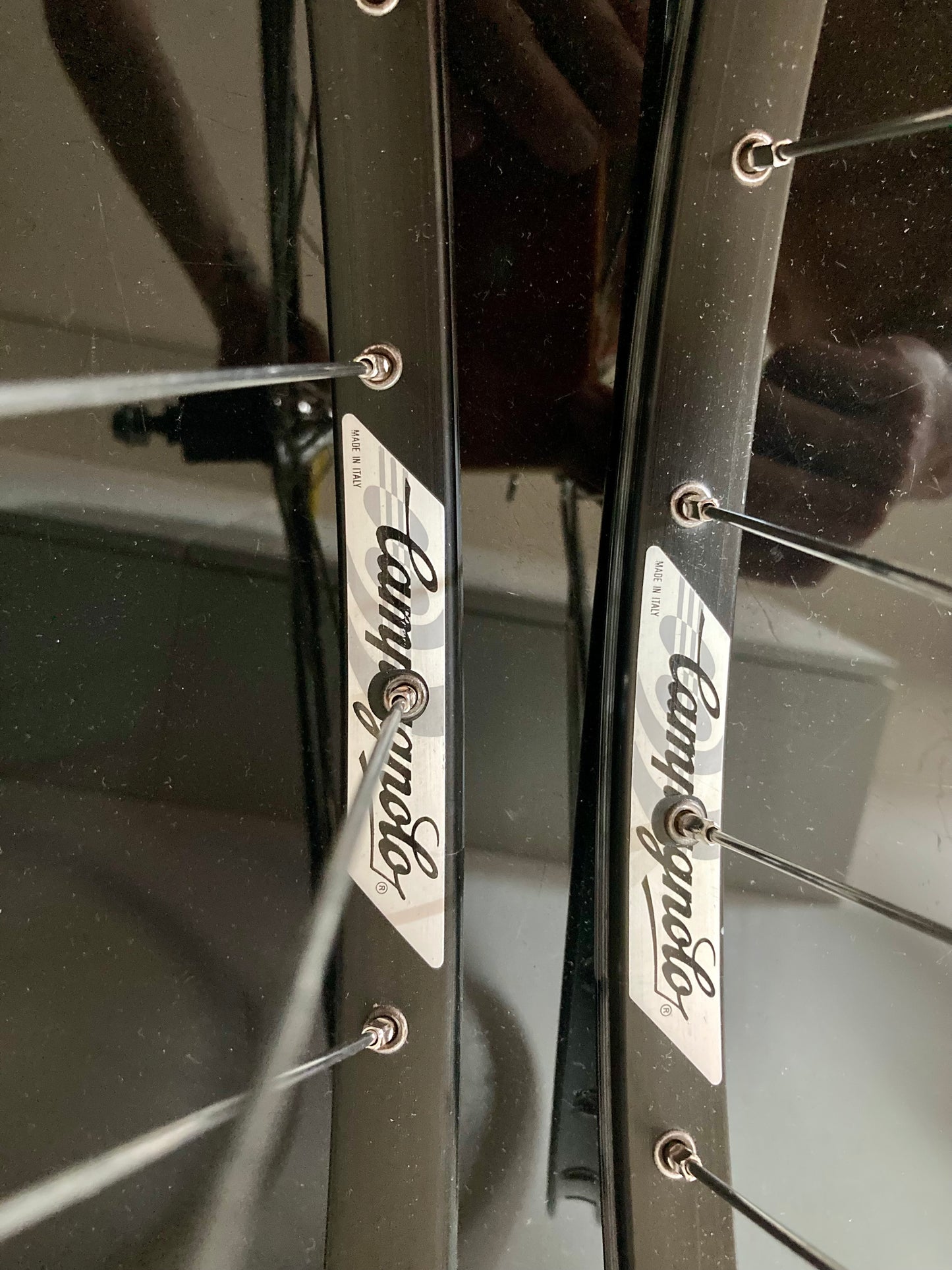 Ruote corsa Campagnolo Veloce Omicron, 700c per copertoncino.