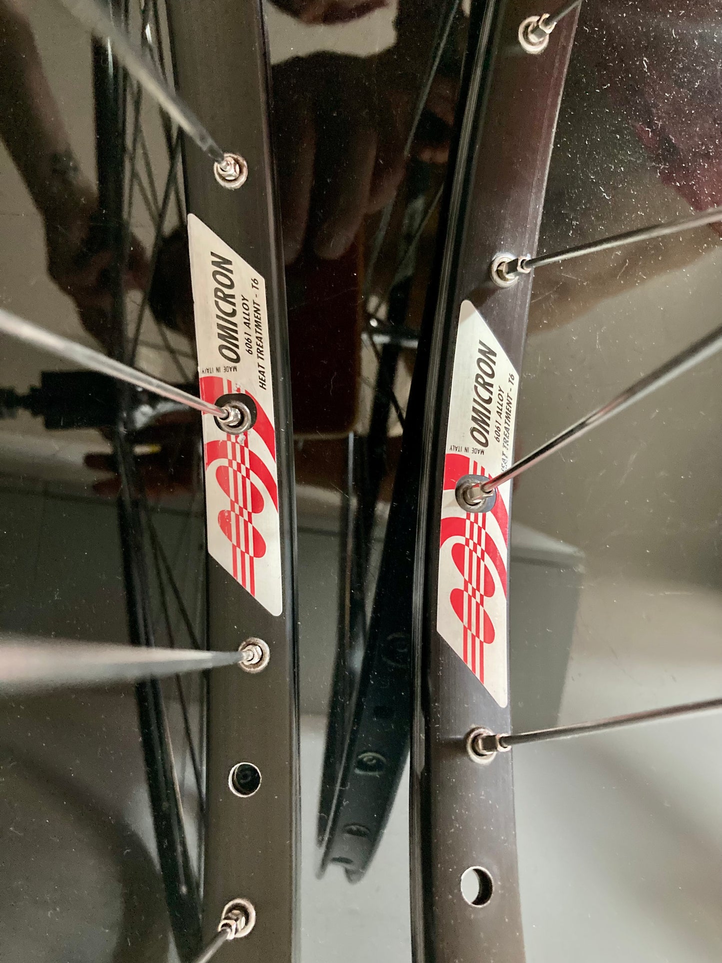 Ruote corsa Campagnolo Veloce Omicron, 700c per copertoncino.
