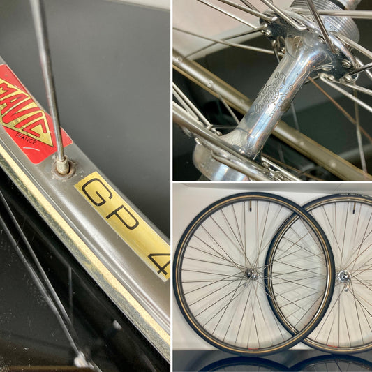 Set ruote Campagnolo Record, Mavic GP4 per tubolari. 700c