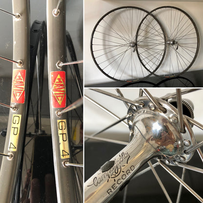 Set ruote Campagnolo Record, Mavic GP4 per tubolari. 700c