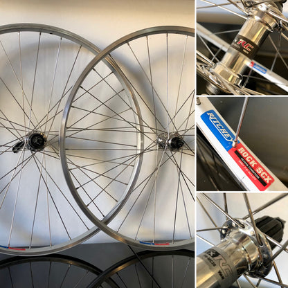 Ruote MTB 26" con mozzi Shimano STX RC e cerchi RITCHEY Rock SCX. Anni '90