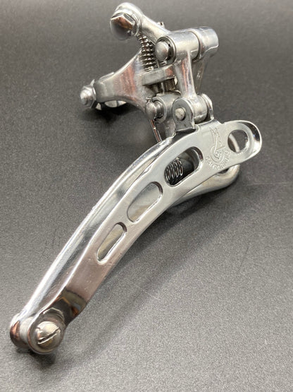 Deragliatore anteriore Campagnolo Nuovo Record 4 fori. Mod. 0104007, del 1978.