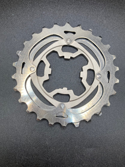 Cassetta Campagnolo Record 10s Titanium. 13-24